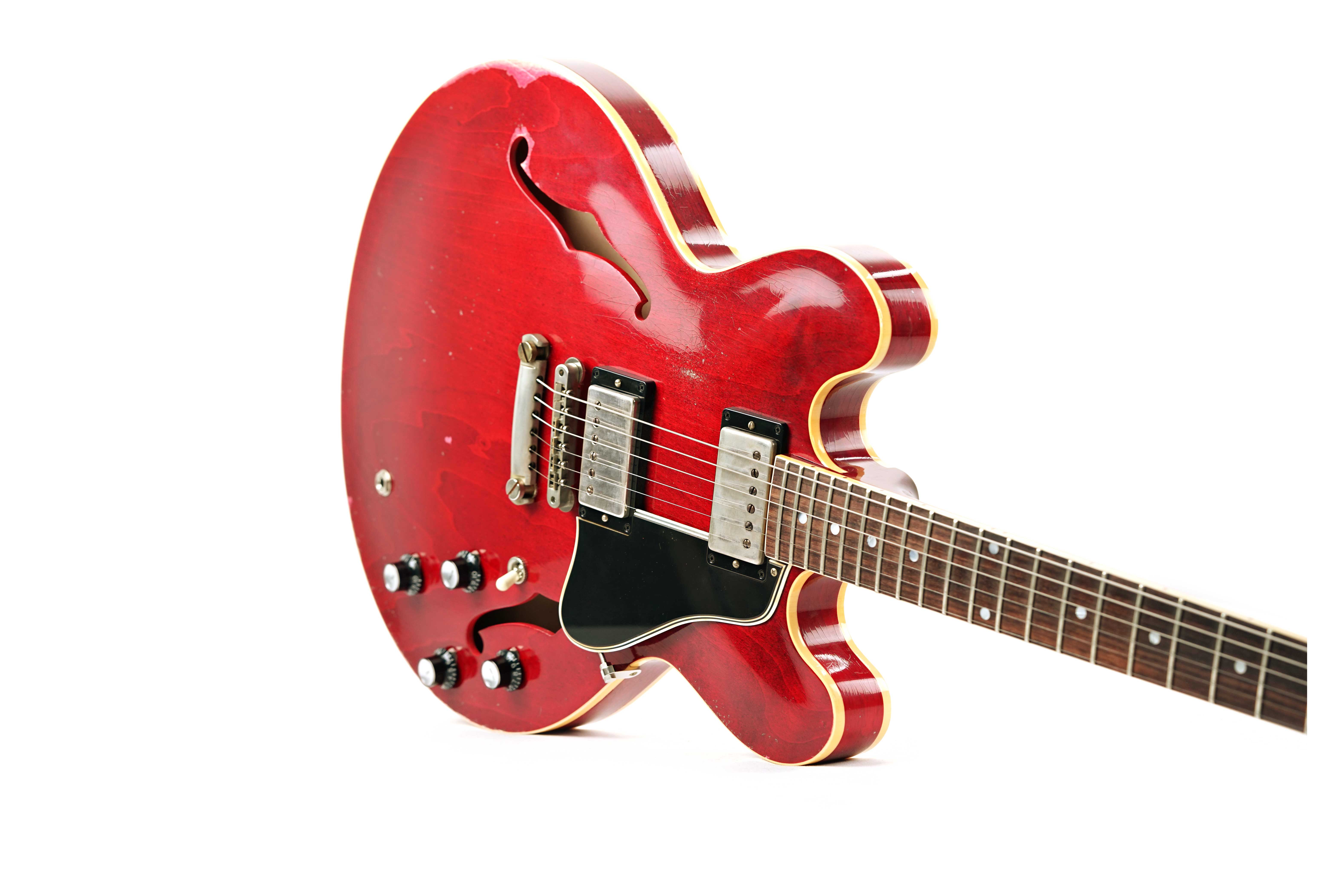GUITARGUITAR Gibson Custom Shop 1961 ES-335 Reissue Heavy Aged 60s Cherry #120632