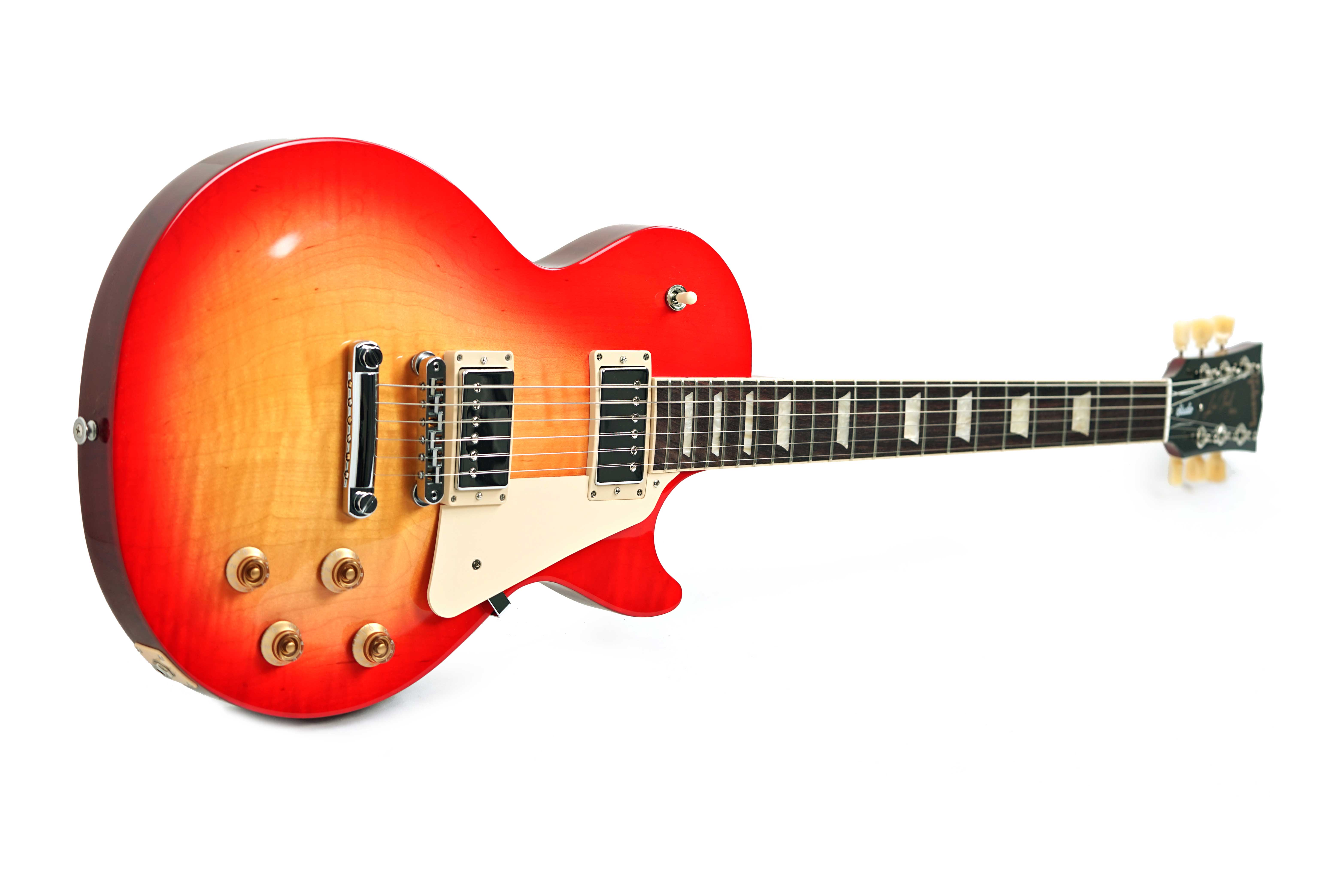GUITARGUITAR Gibson Les Paul Studio Figured Washed Cherry Sunburst #208150320