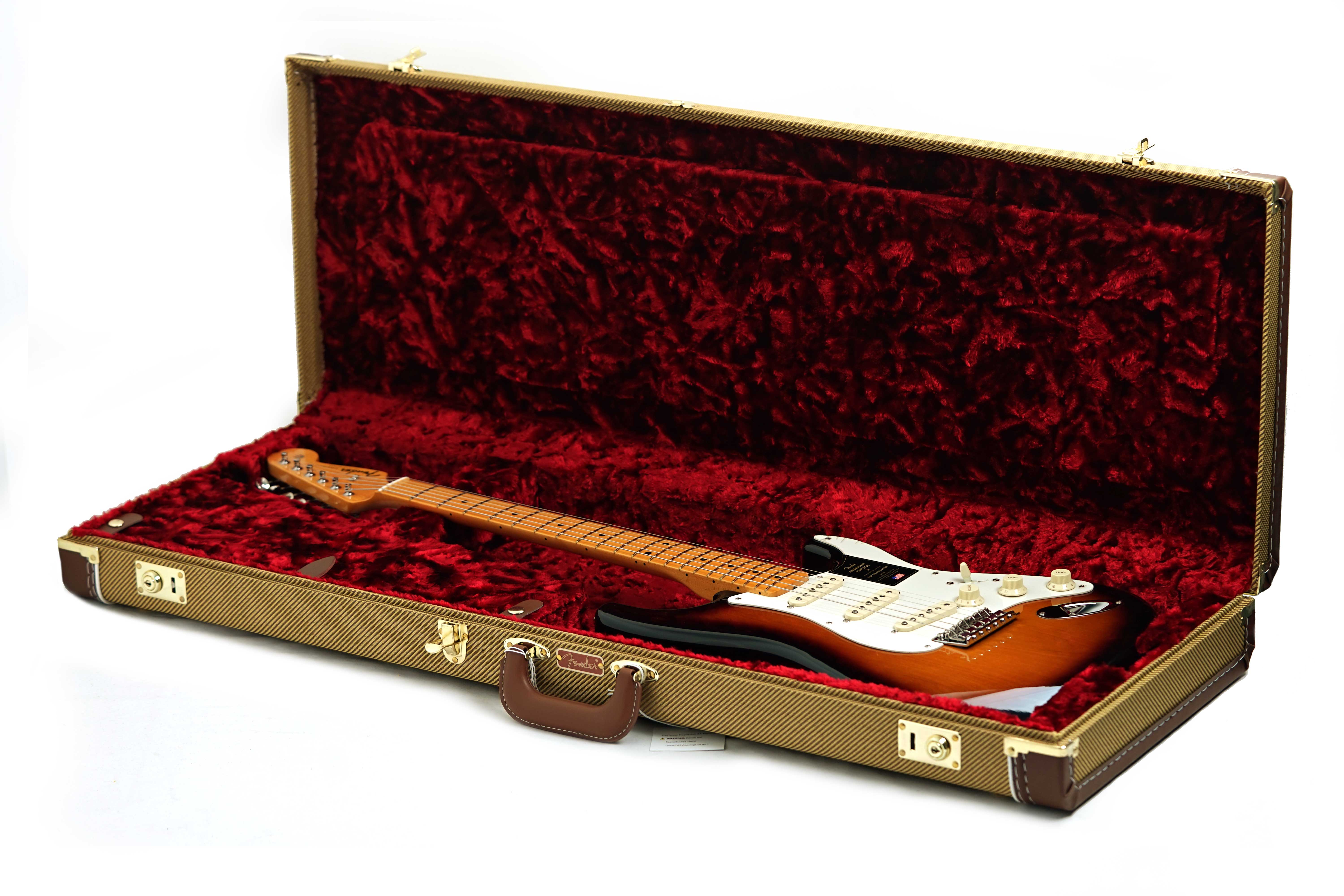 GUITARGUITAR Fender American Vintage II 1957 Stratocaster Maple Fingerboard 2 Colour Sunburst #V2551703