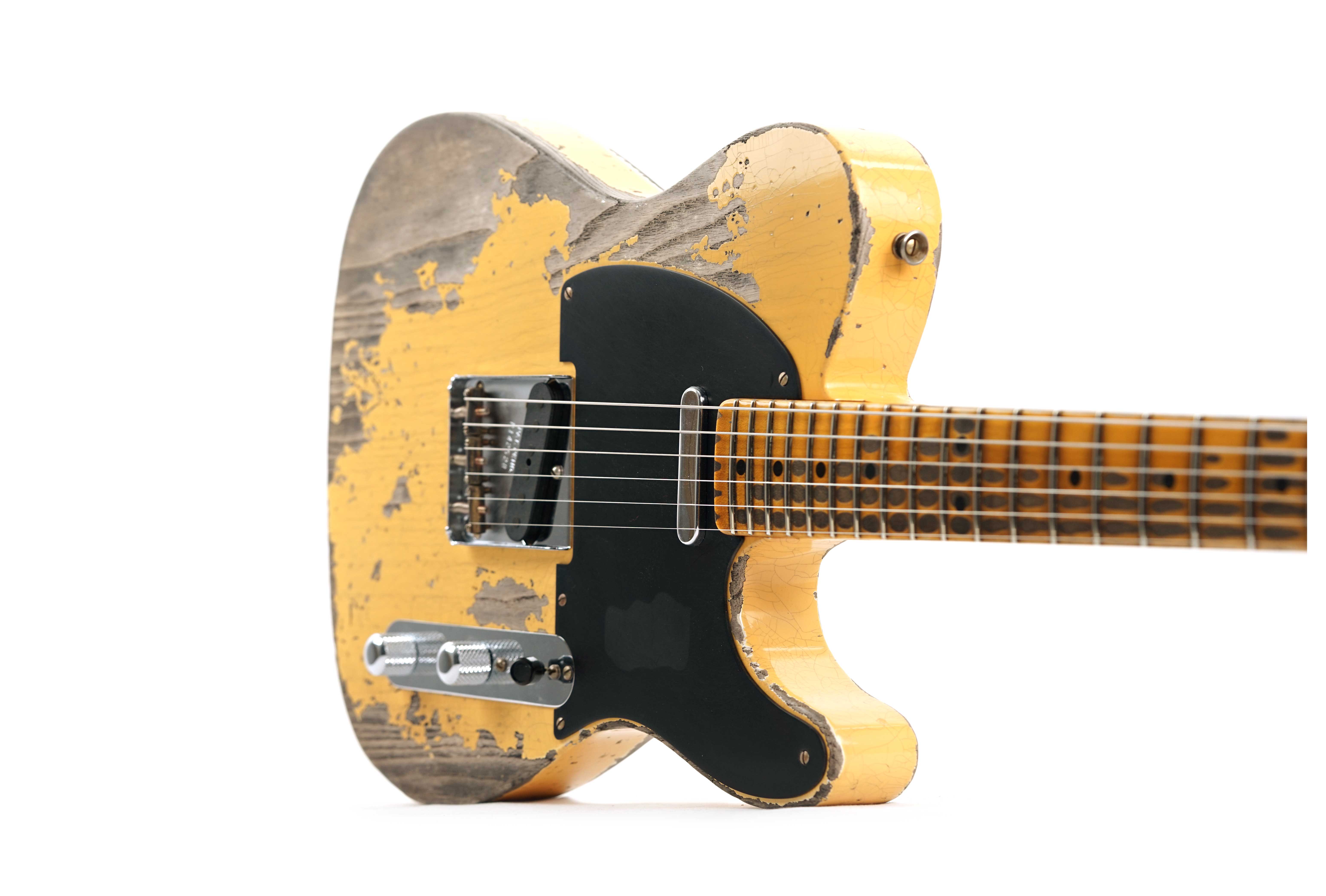 GUITARGUITAR Fender Custom Shop 1951 Nocaster Super Heavy Relic Super Faded Aged Nocaster Blonde #R142528