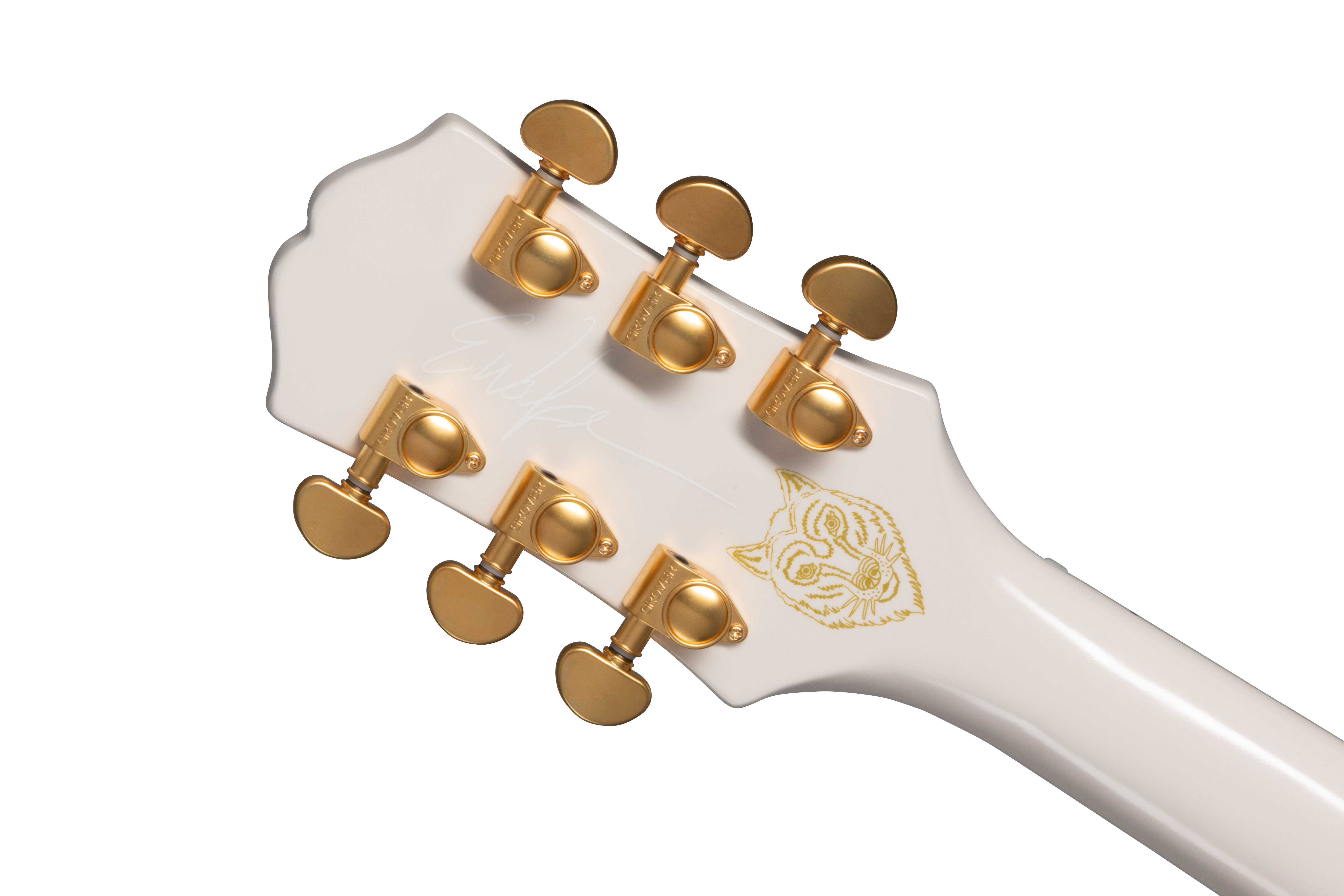 GUITARGUITAR Epiphone Emily Wolfe White Wolfe Sheraton Aged Bone White