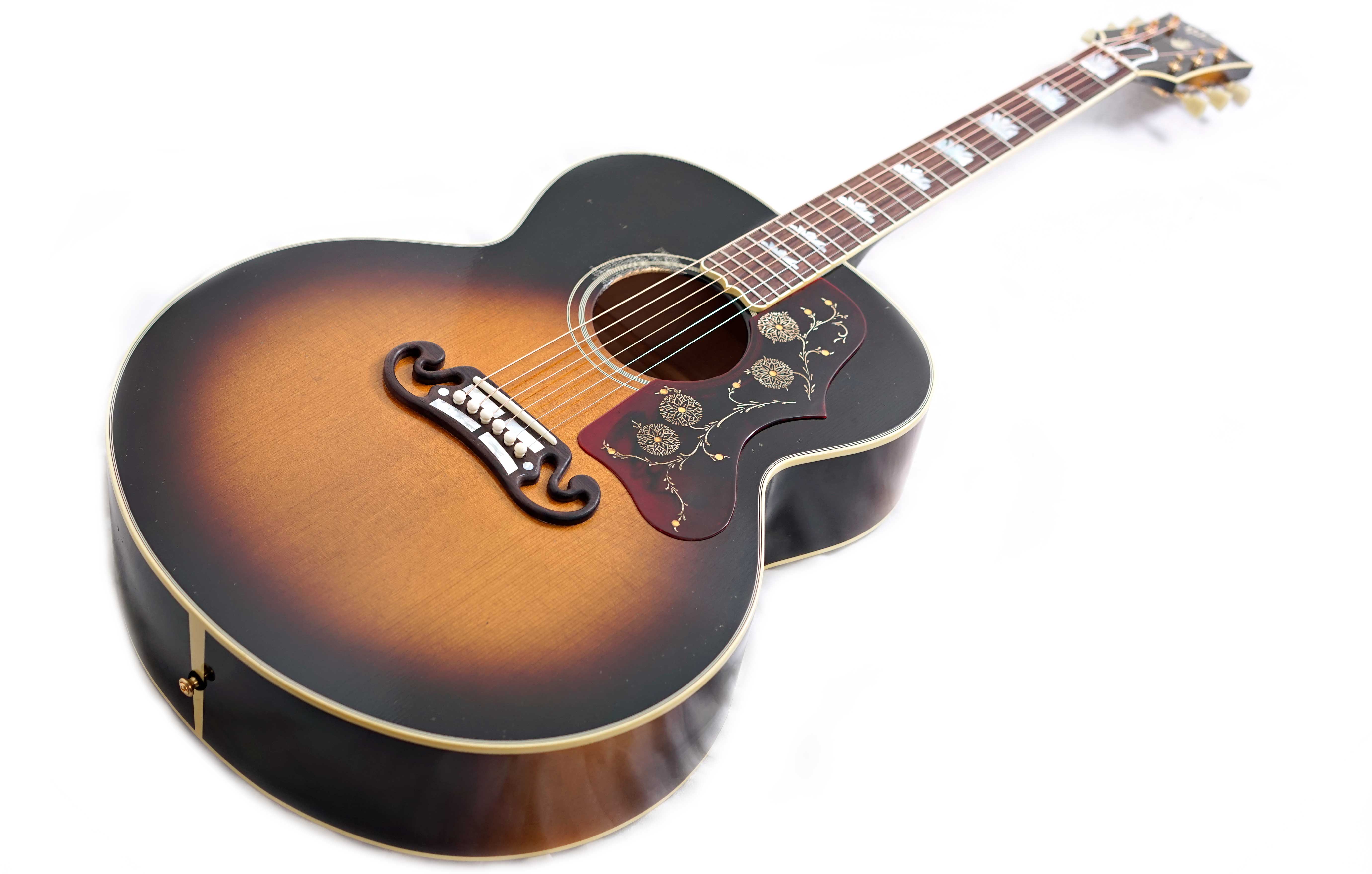 GUITARGUITAR Gibson 1957 SJ-200 Murphy Lab Light Aged Vintage Sunburst #22323045