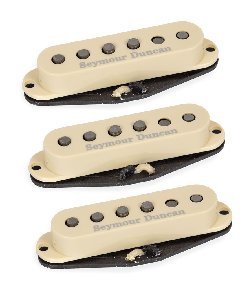GUITARGUITAR Seymour Duncan Scooped for Stratocaster Singlecoil Pickup Set Cream