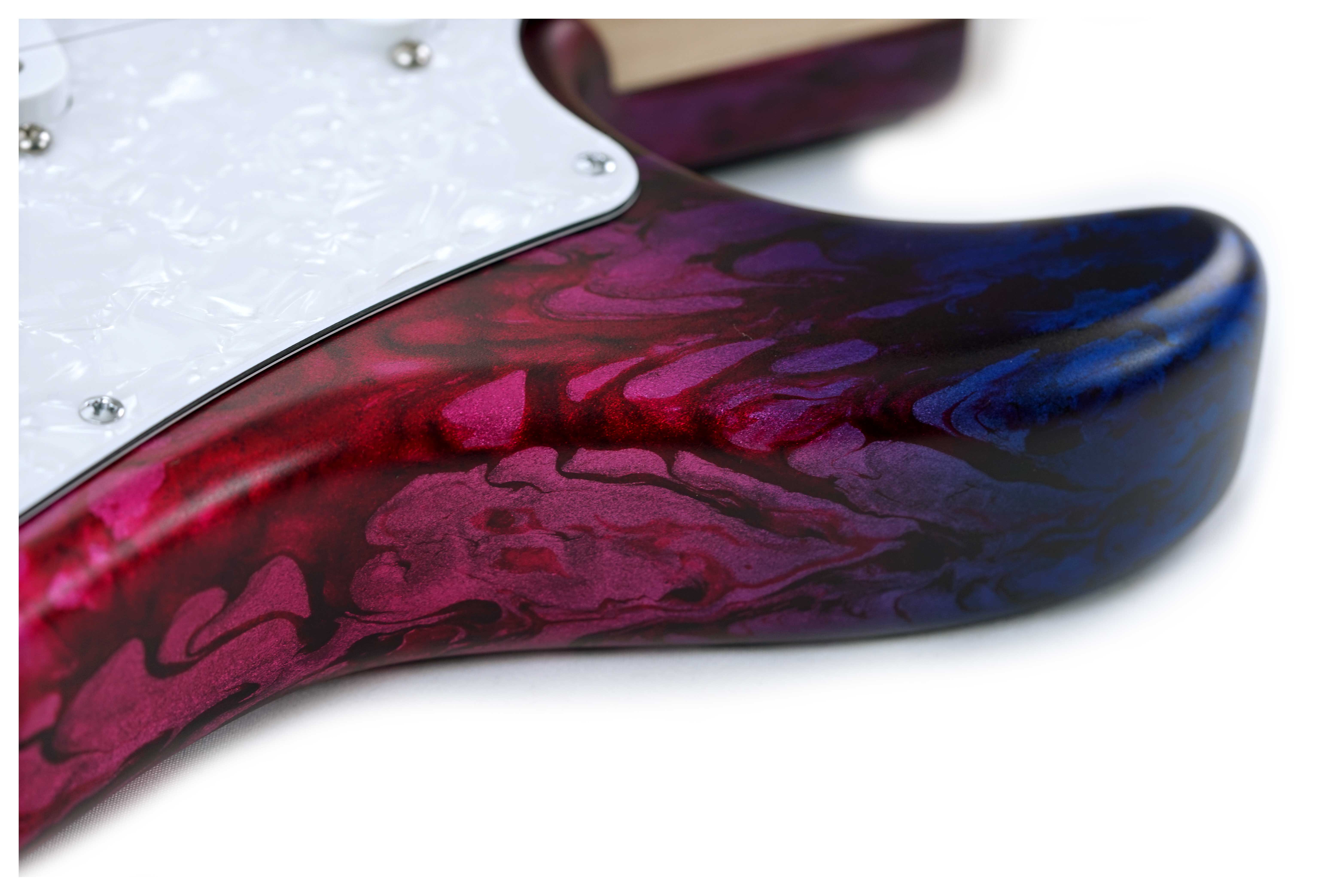 GUITARGUITAR Tyler USA Studio Elite HD Jimburst Over Cherry Shmear