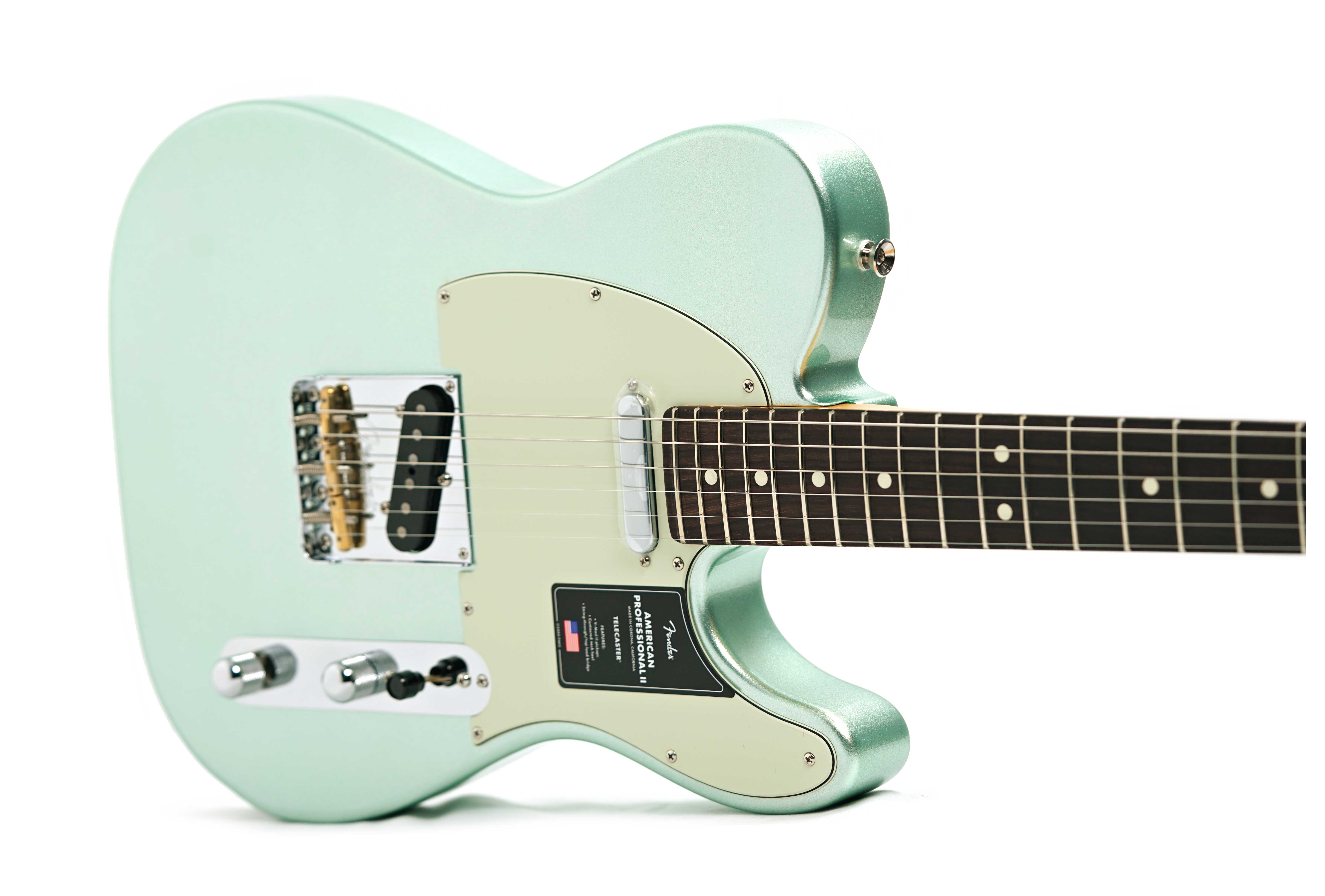 GUITARGUITAR Fender American Professional II Telecaster Mystic Surf Green Rosewood Fingerboard #US25045061