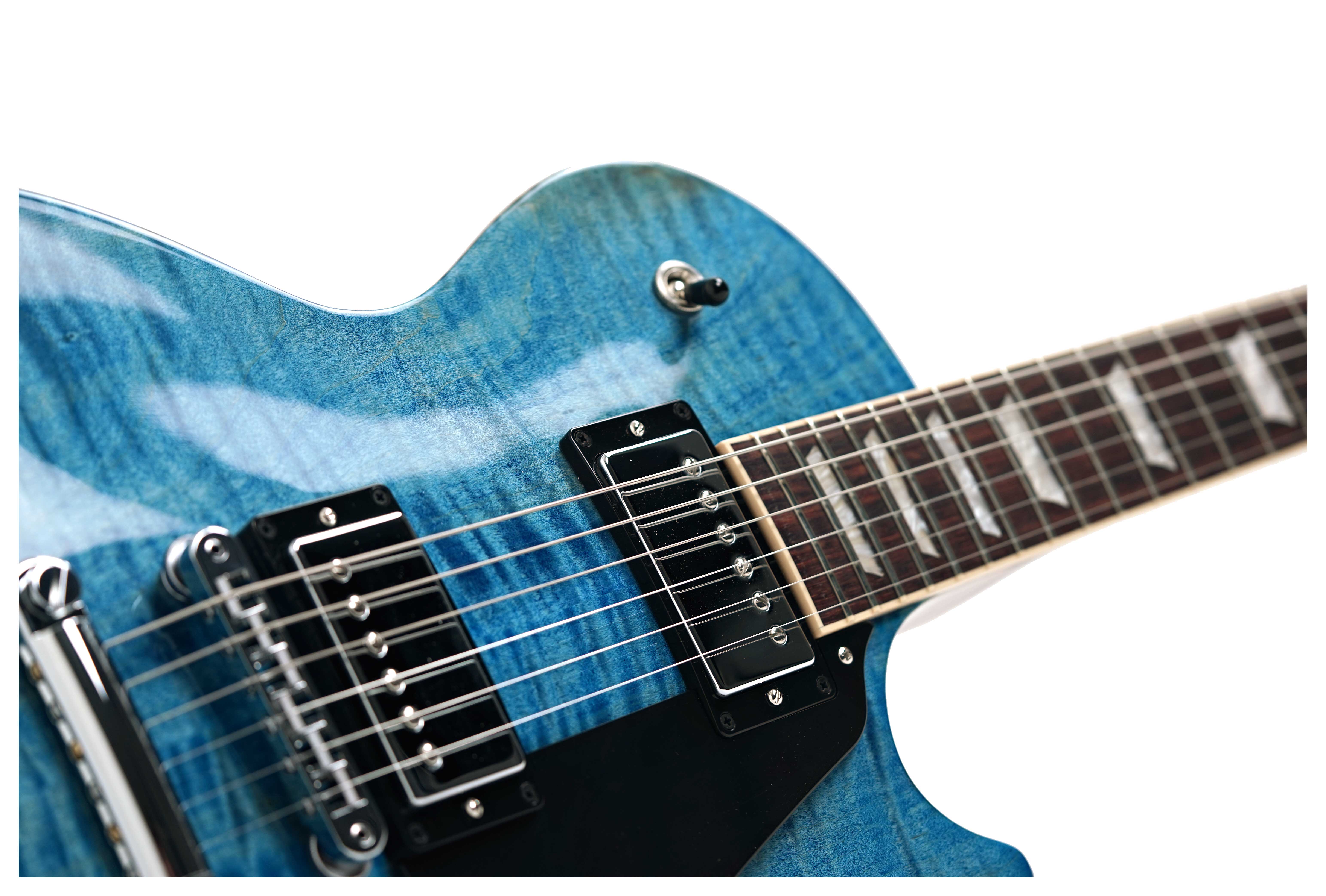 GUITARGUITAR Gibson Les Paul Studio Figured Ocean Blue #203550170