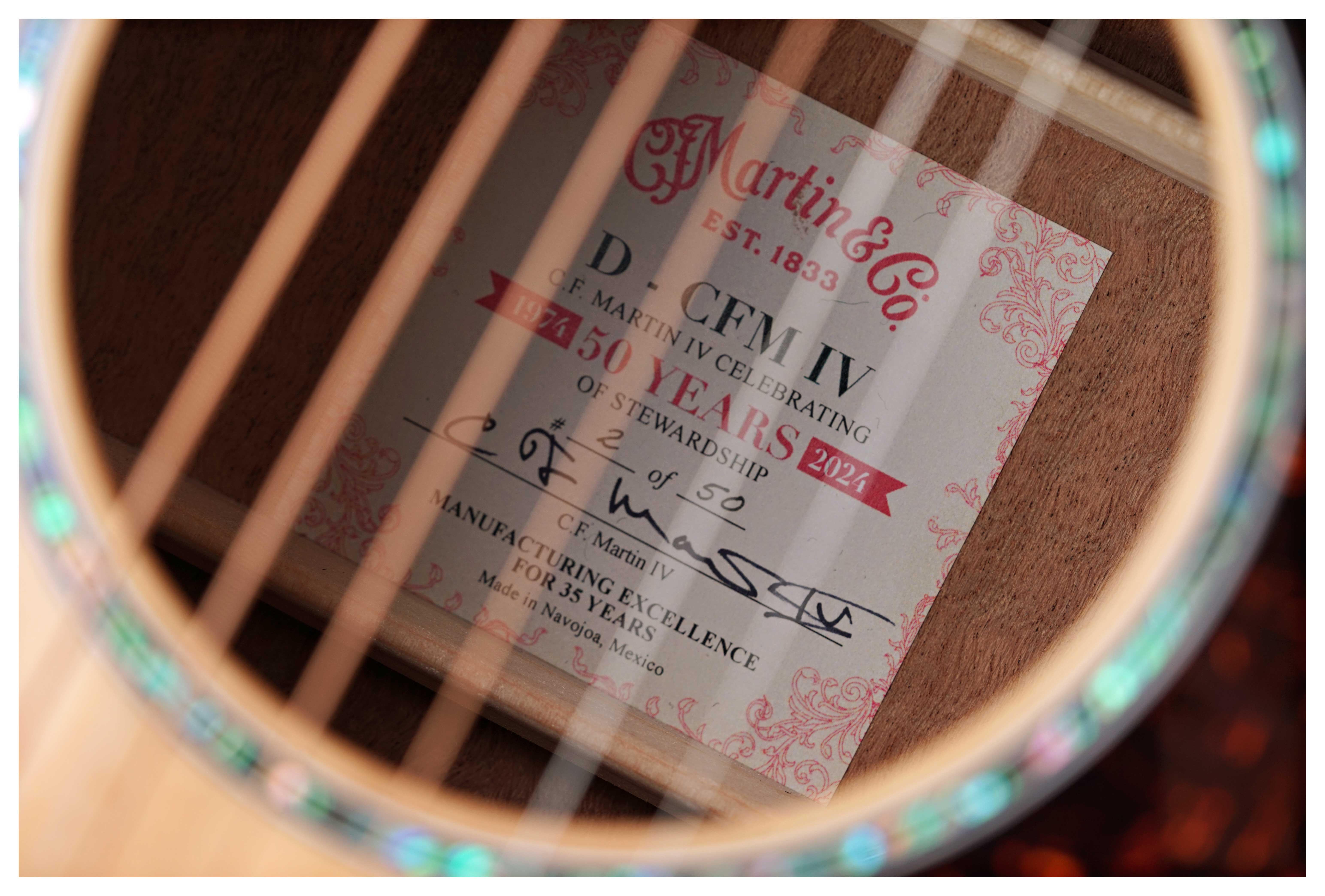 GUITARGUITAR Martin D CFM IV 50th Anniversary