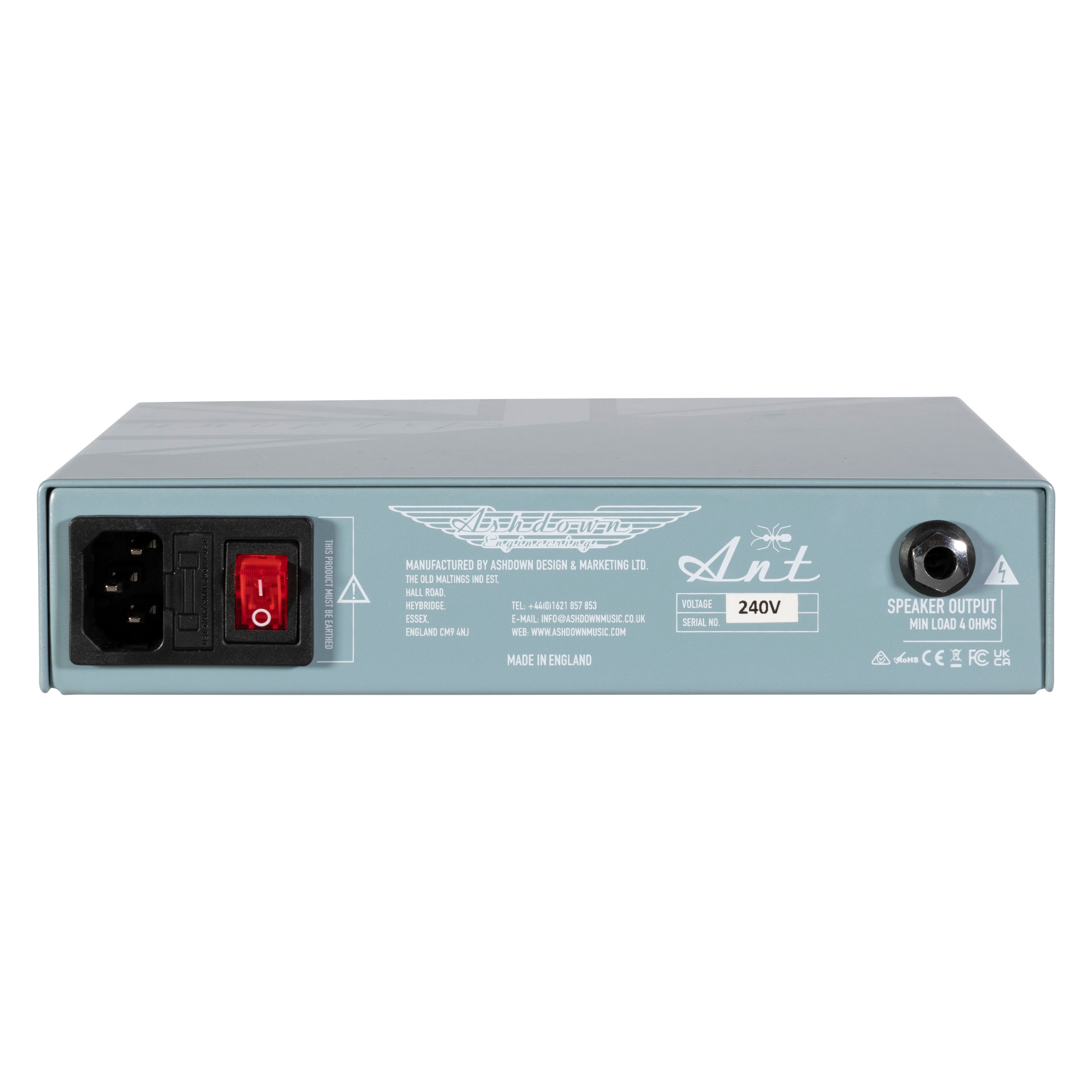 GUITARGUITAR Ashdown PBM-200 200 Watt Portable Bass Head