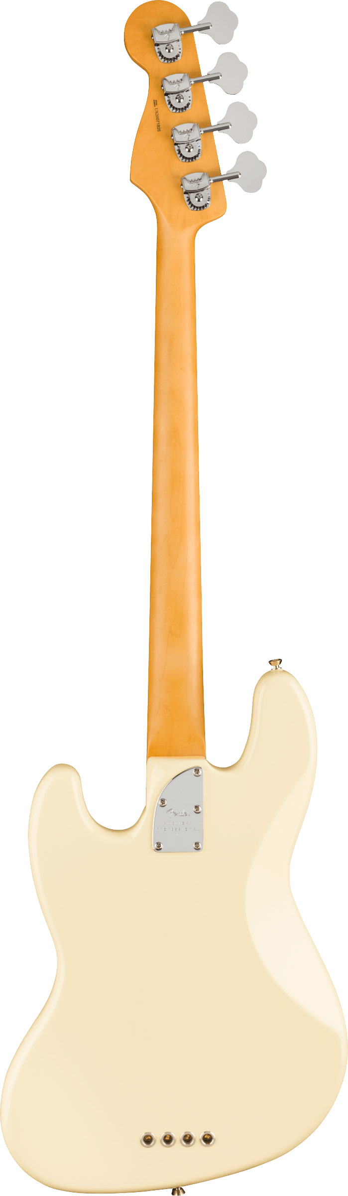 GUITARGUITAR Fender American Professional II Jazz Bass Olympic White Maple Fingerboard