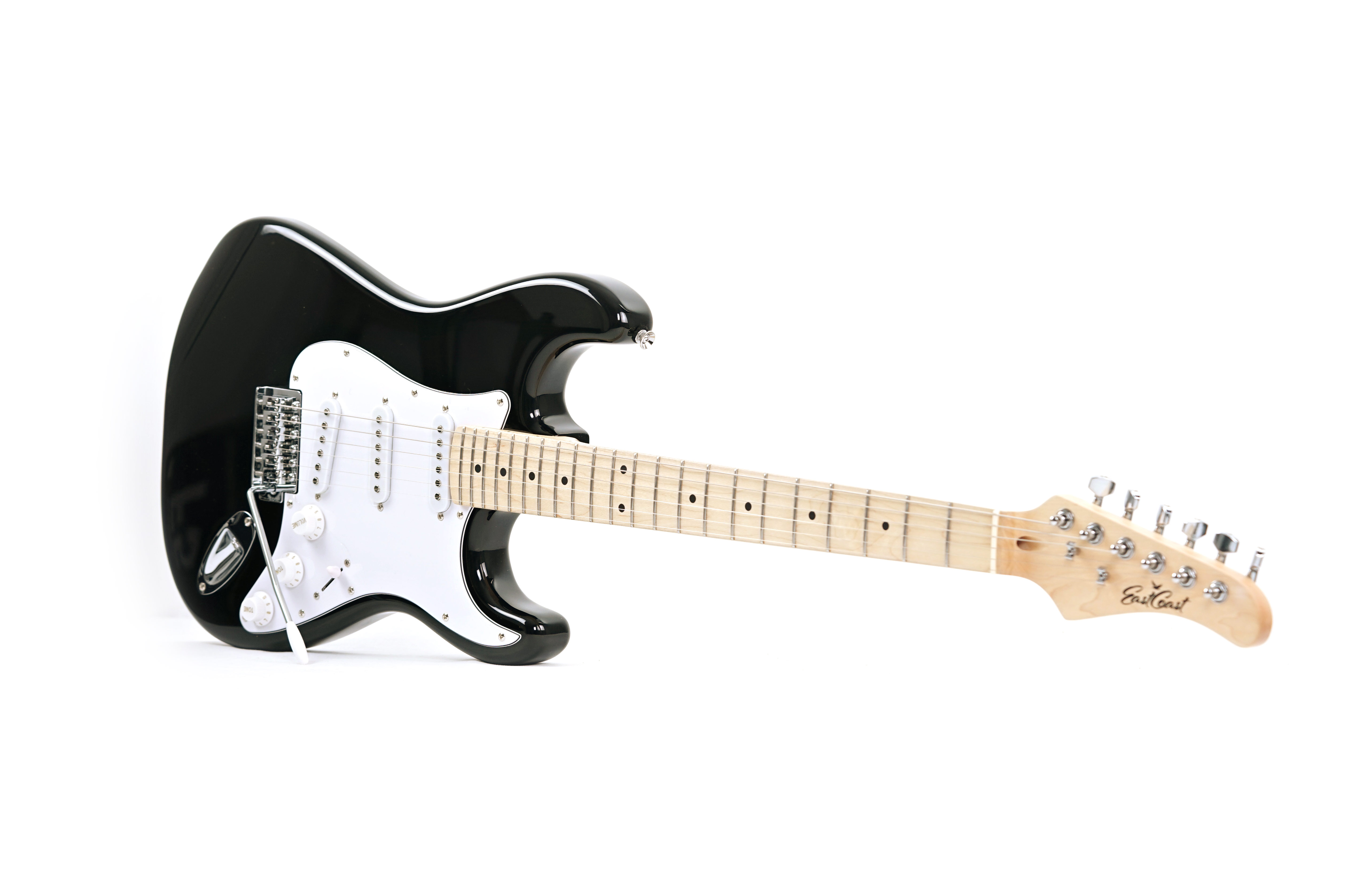 GUITARGUITAR EastCoast ST1 Black Maple Fingerboard
