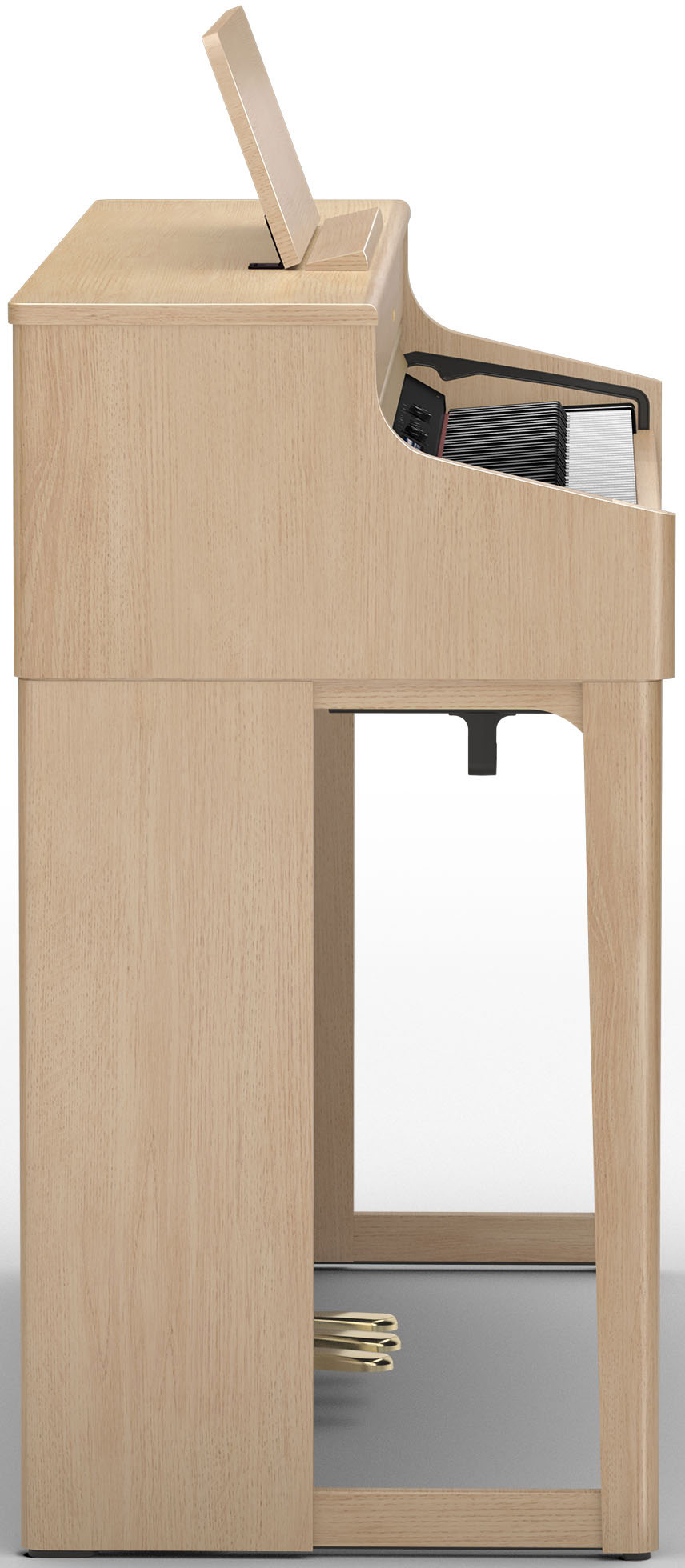 GUITARGUITAR Roland HP702 Digital Piano Light Oak