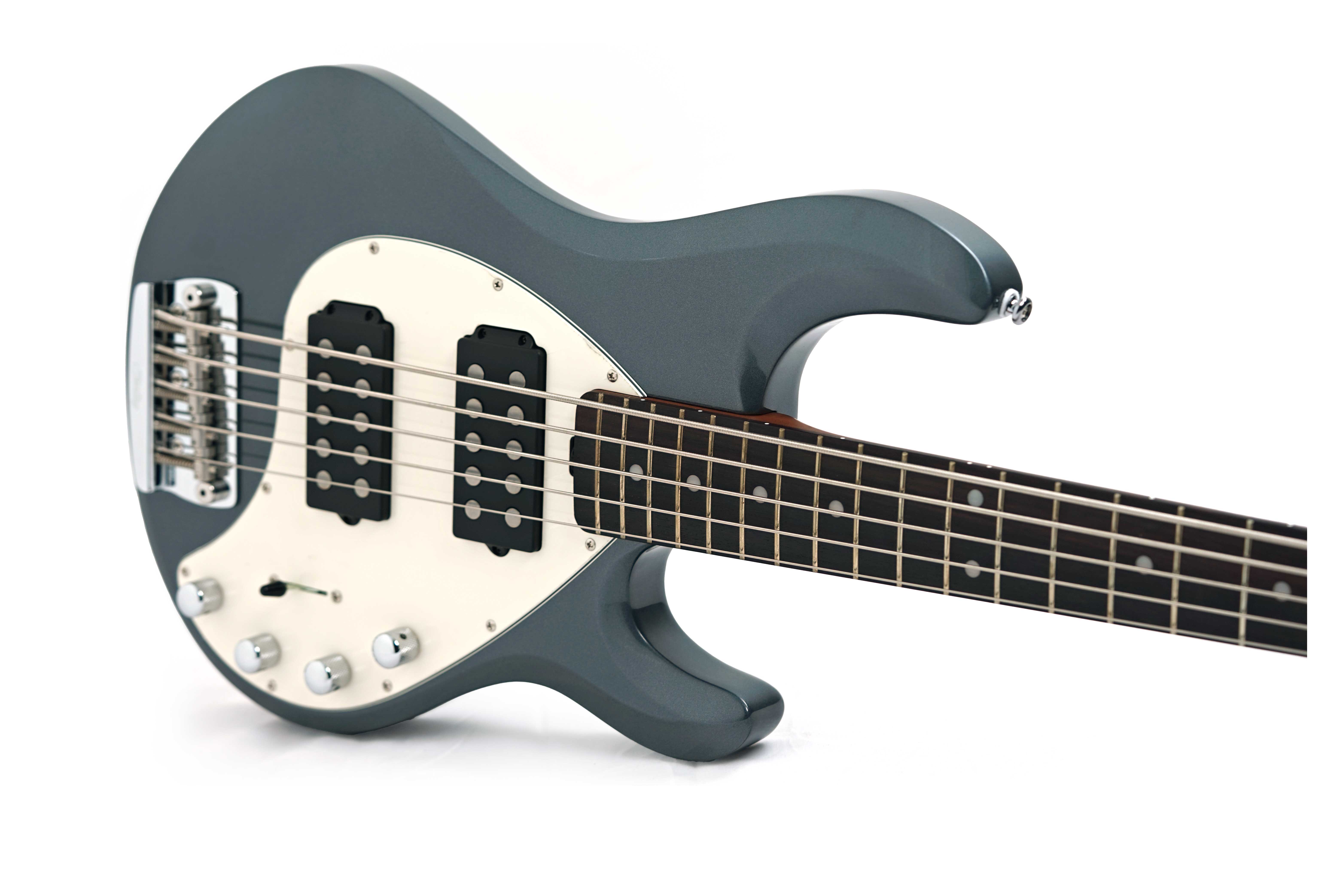 GUITARGUITAR Music Man Sterling StingRay 5 HH RAY35HH Charcoal Frost