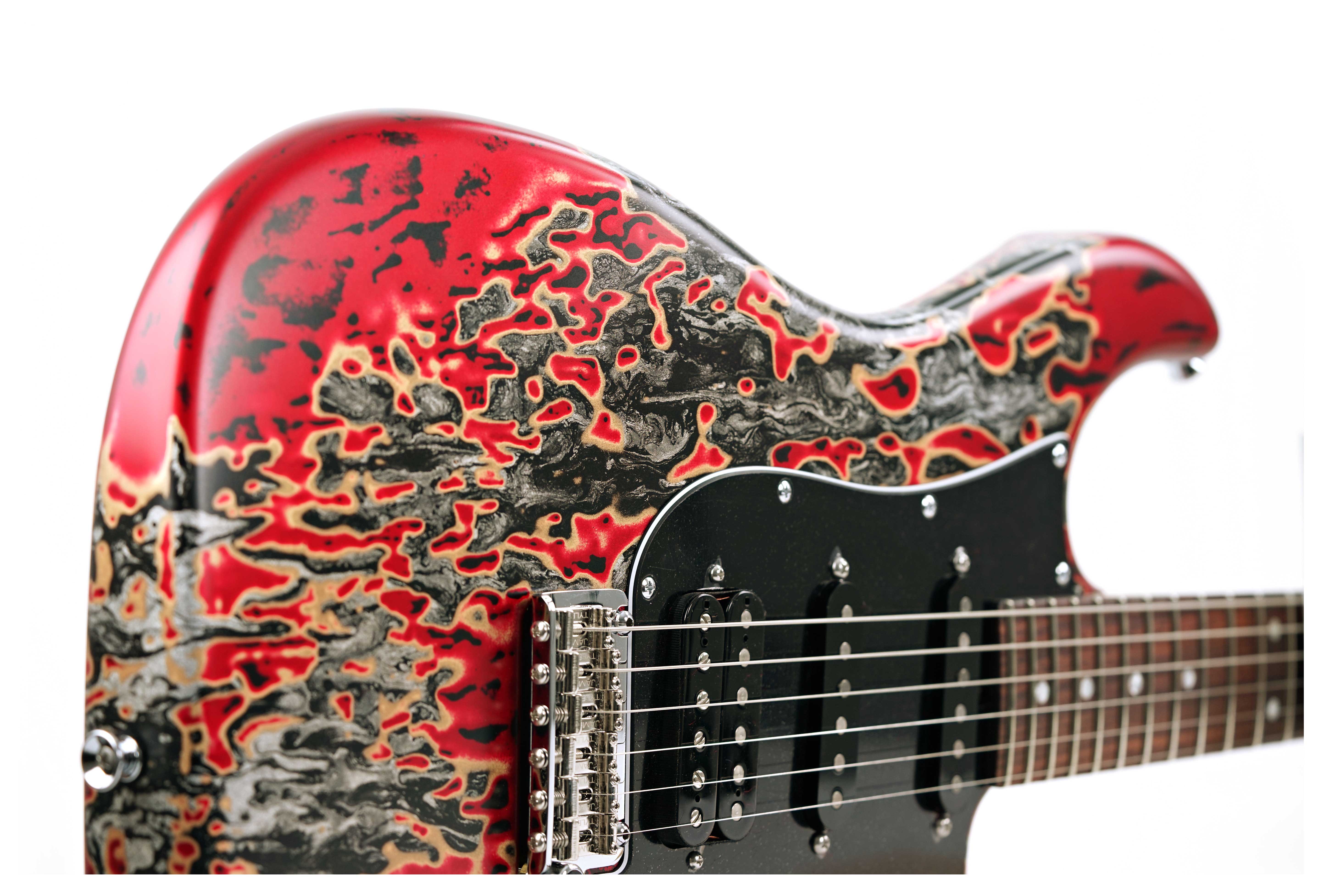 GUITARGUITAR Tyler USA Studio Elite HD Burning Water 2K