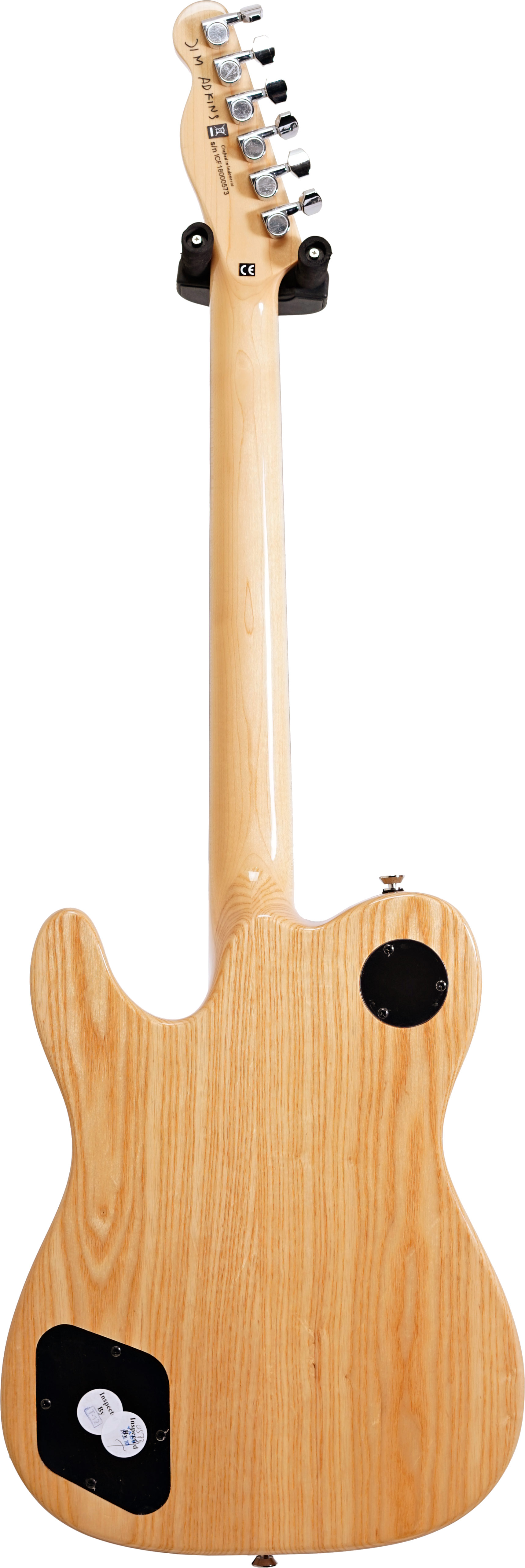 GUITARGUITAR Fender JA90 Jim Adkins Telecaster Natural Indian Laurel Fingerboard