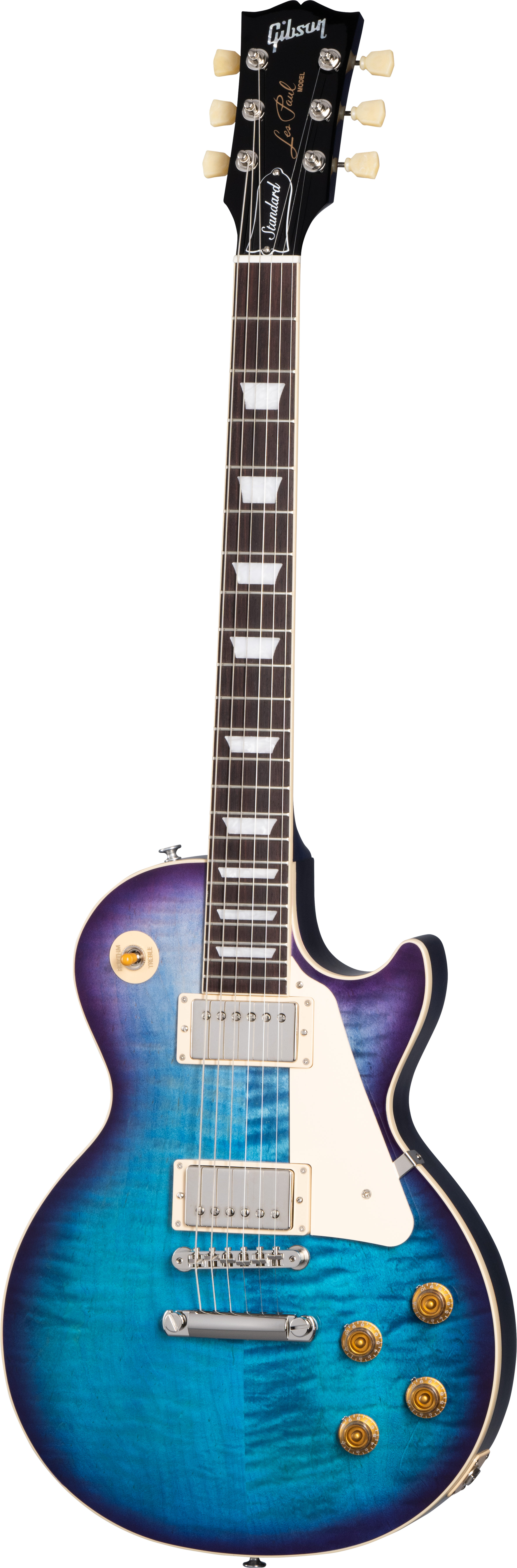 GUITARGUITAR Gibson Les Paul Standard 50s Figured Top Blueberry Burst