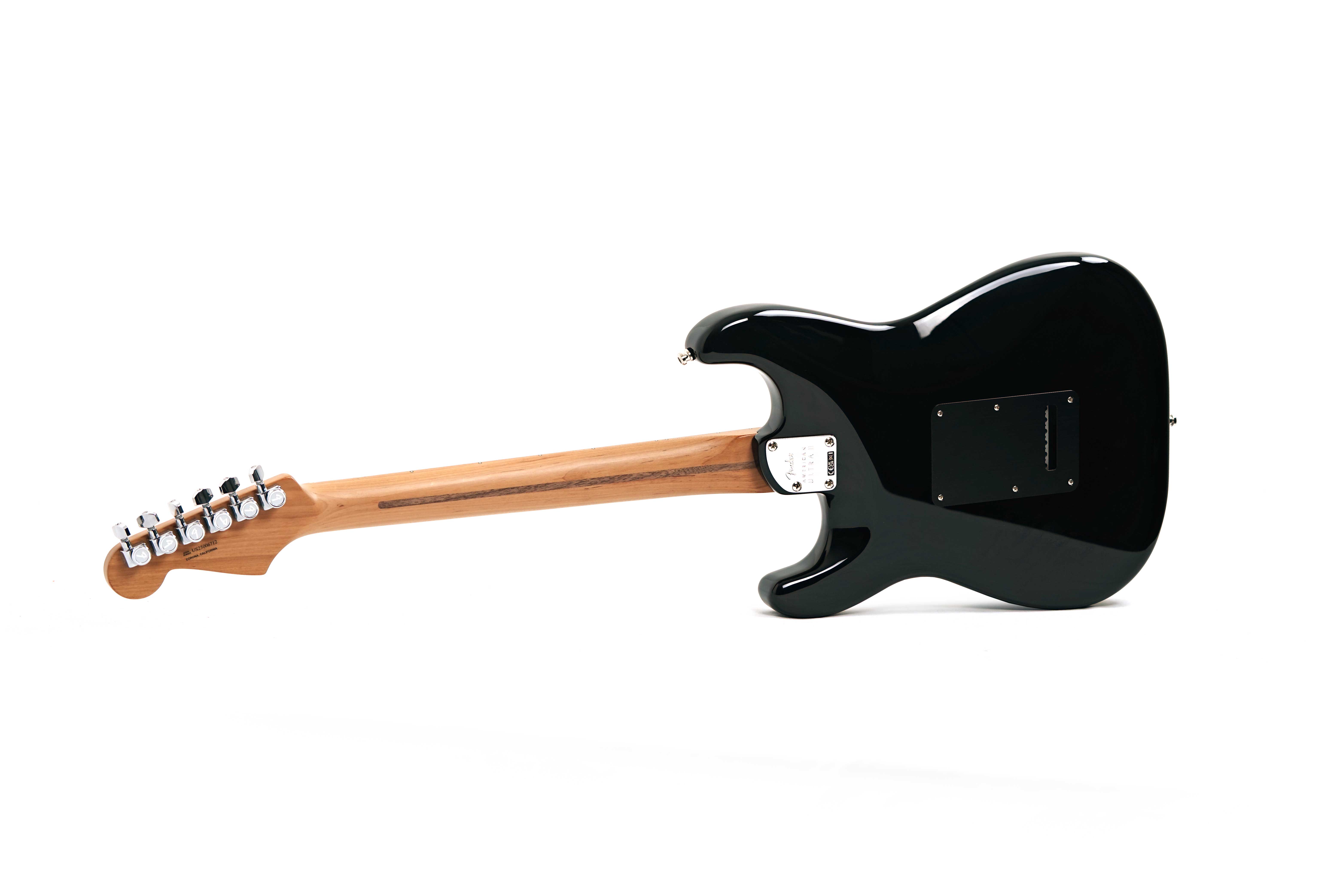 GUITARGUITAR Fender Ultra II Stratocaster Roasted Maple Fingerboard Black guitarguitar Exclusive (Ex-Demo) #US25006712