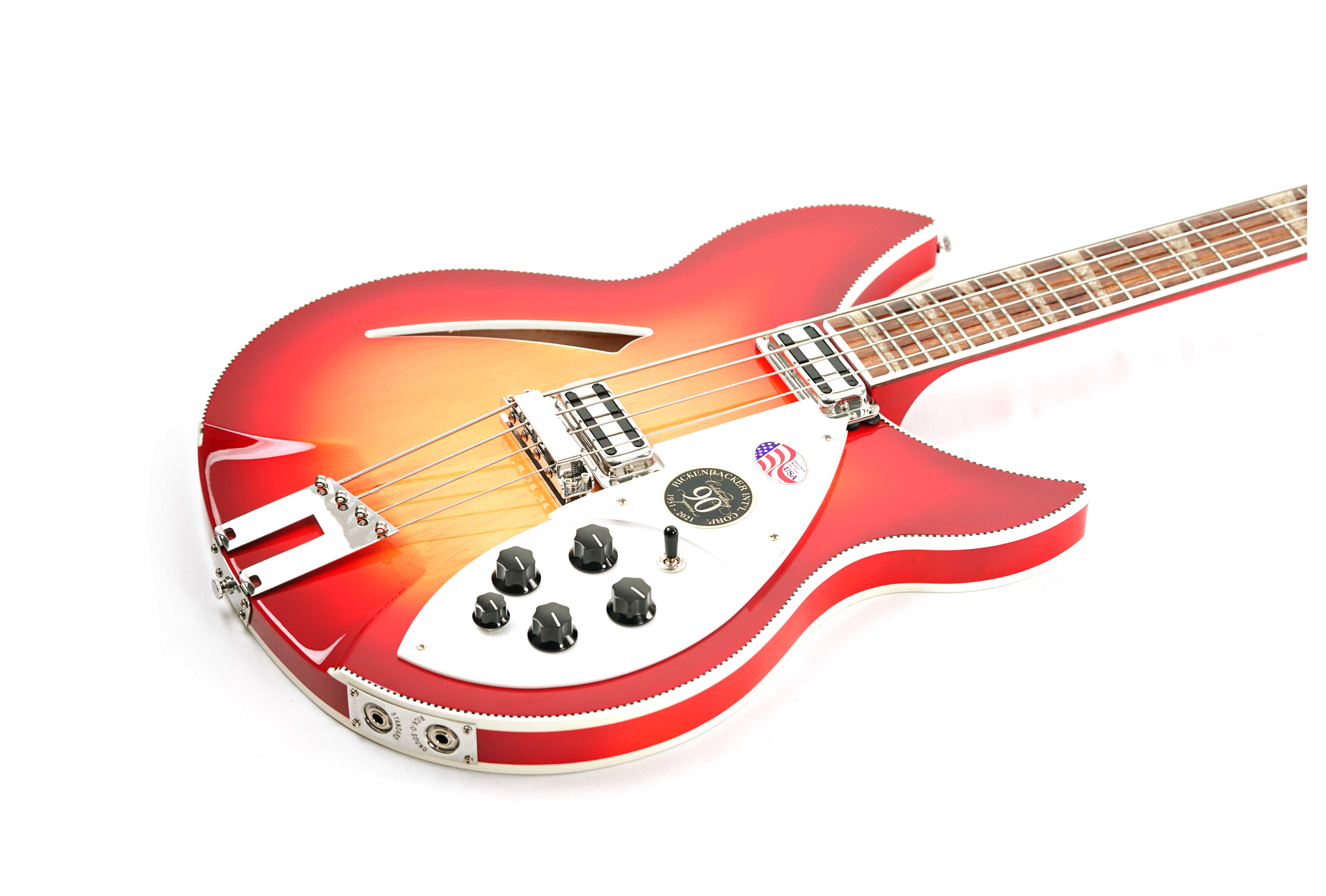 GUITARGUITAR Rickenbacker 4005XC 90th Anniversary Limited Edition Short Scale Bass Amber FireGlo