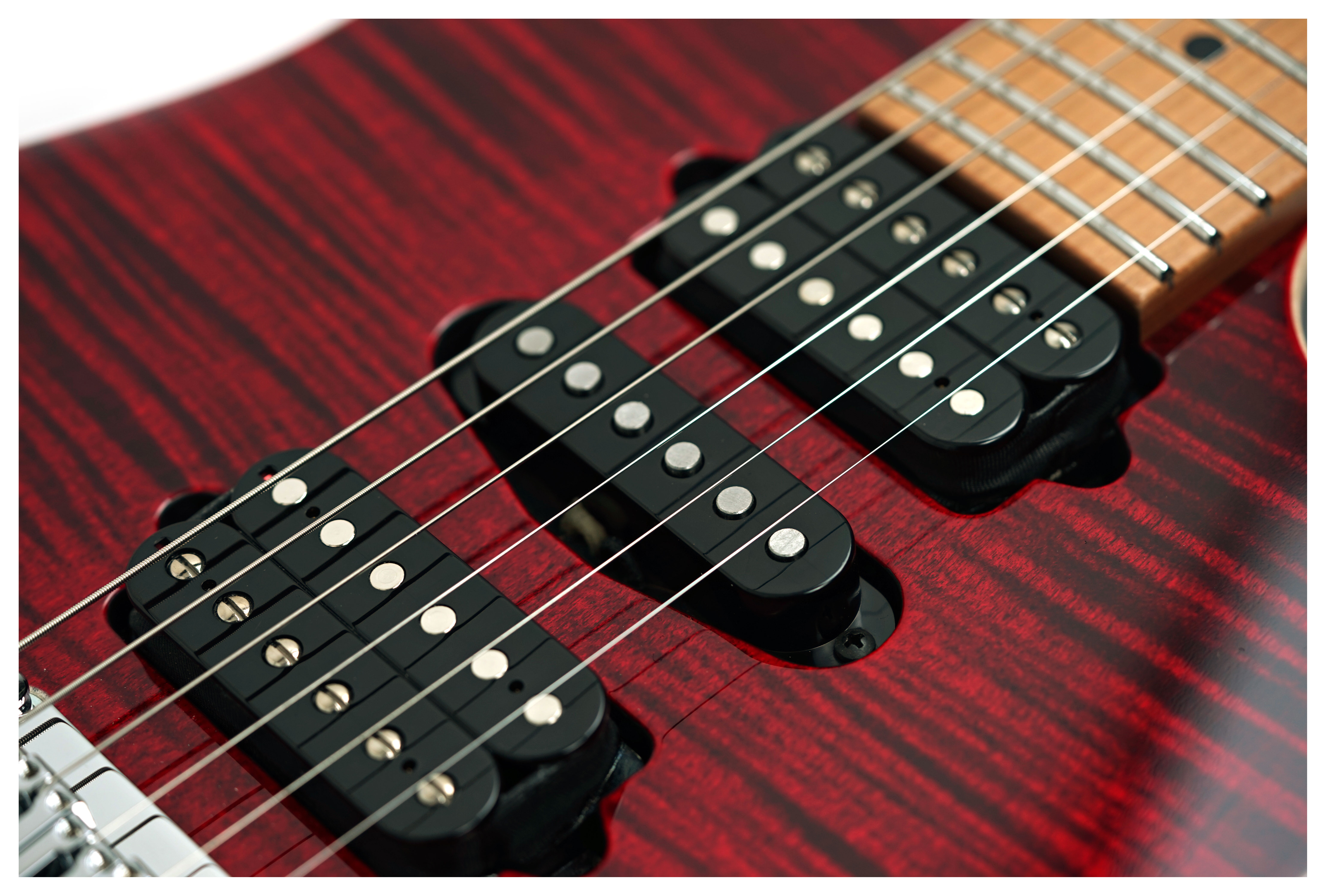 GUITARGUITAR Suhr Modern Plus Chilli Pepper Red Maple Fingerboard HSH #91384