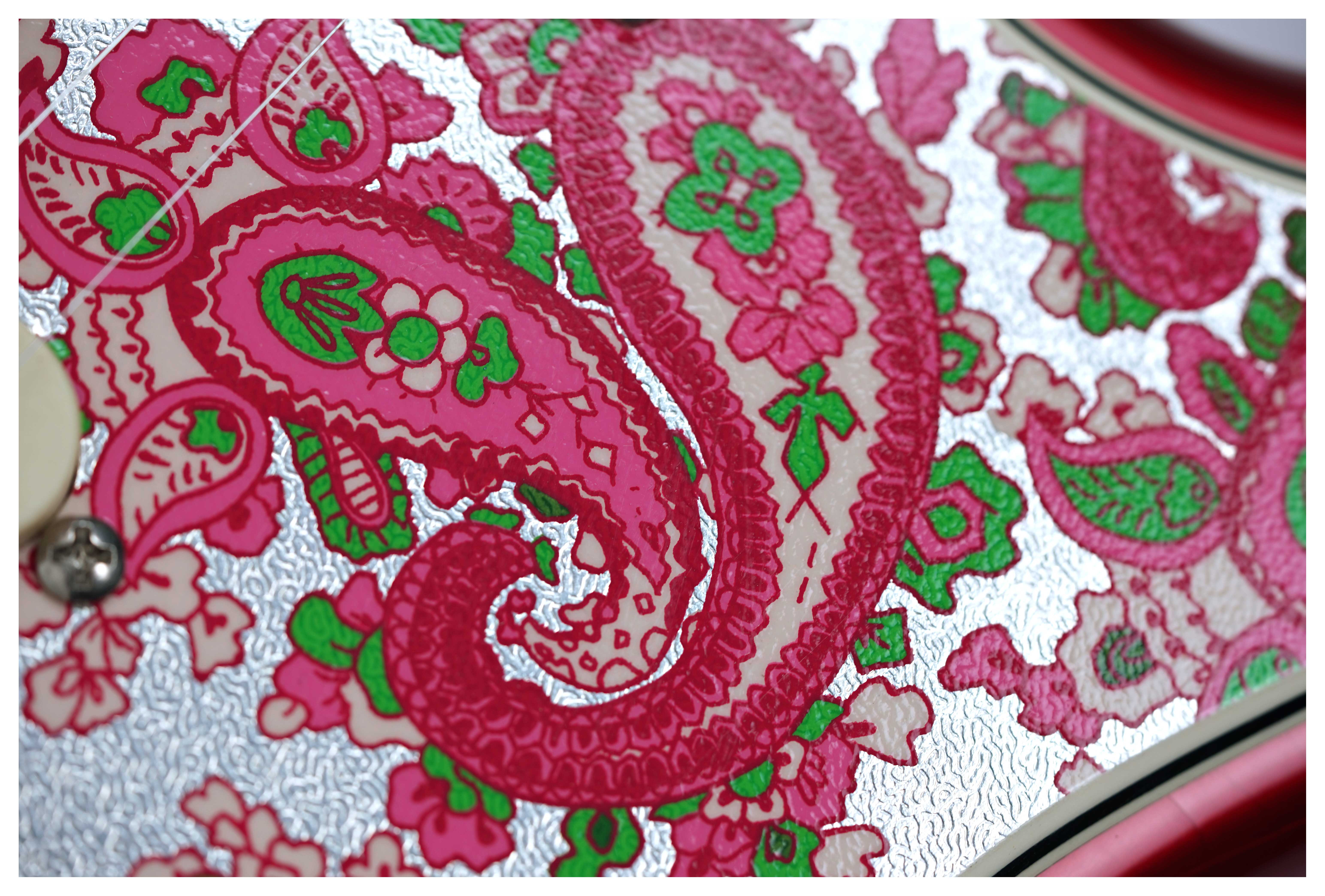 GUITARGUITAR Fender Custom Shop 1968 Stratocaster Journeyman Relic Pink Paisley #R140987