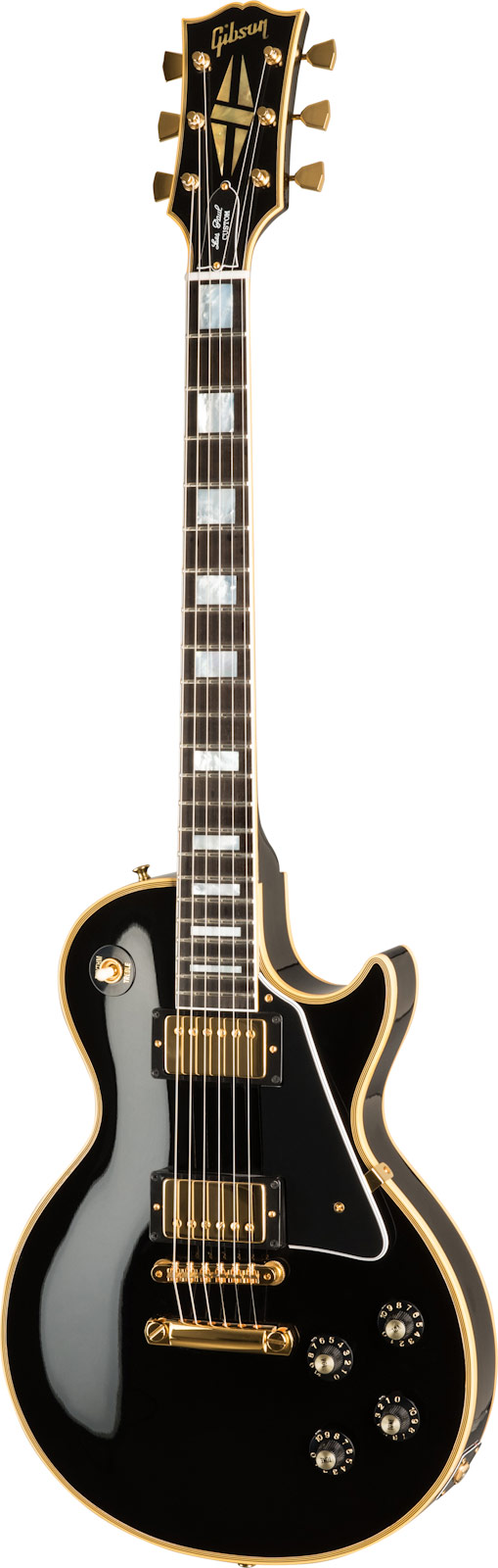 GUITARGUITAR Gibson Custom Shop 1968 Les Paul Custom Reissue Ebony
