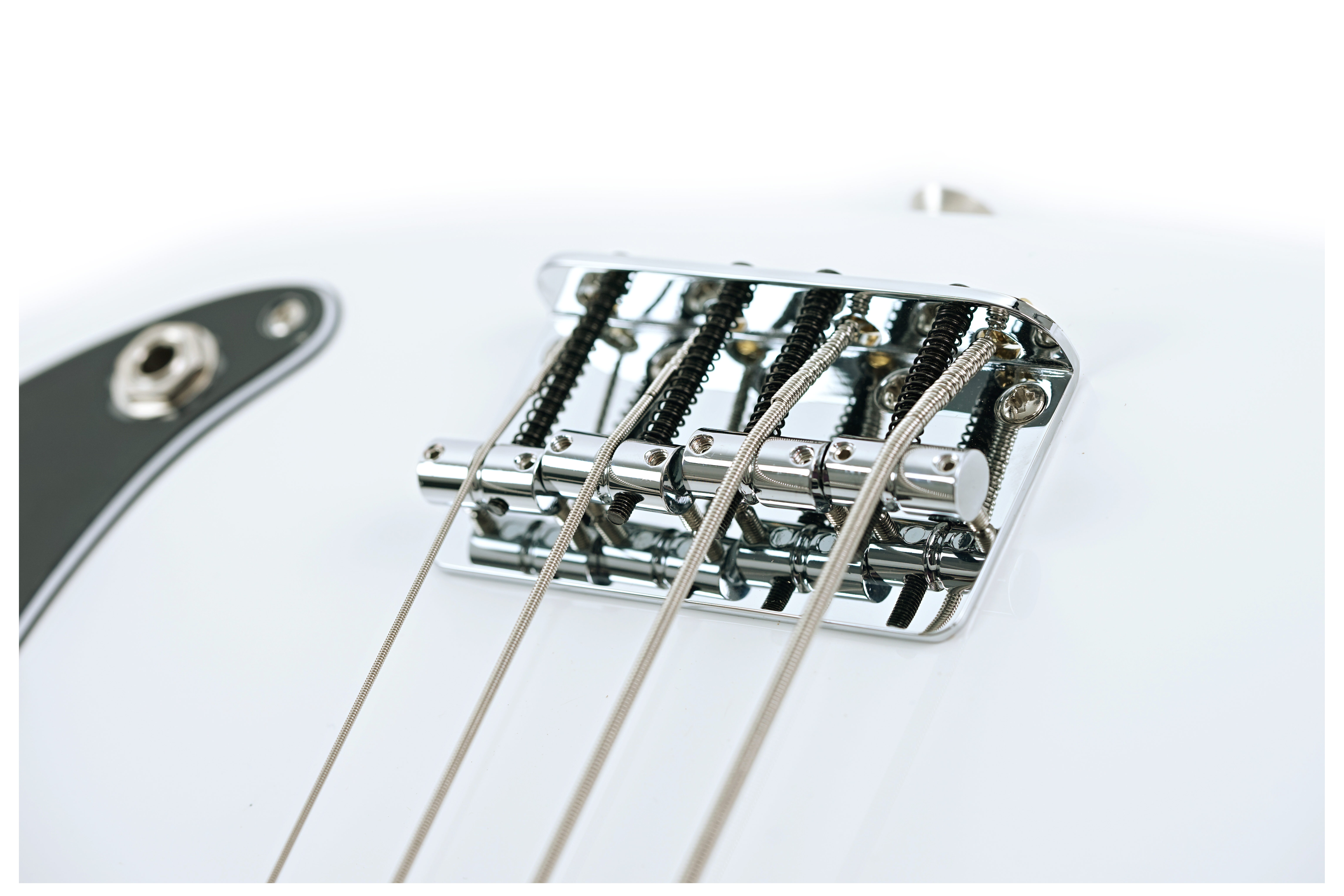 GUITARGUITAR Fender Player II Precision Bass Polar White Rosewood Fingerboard