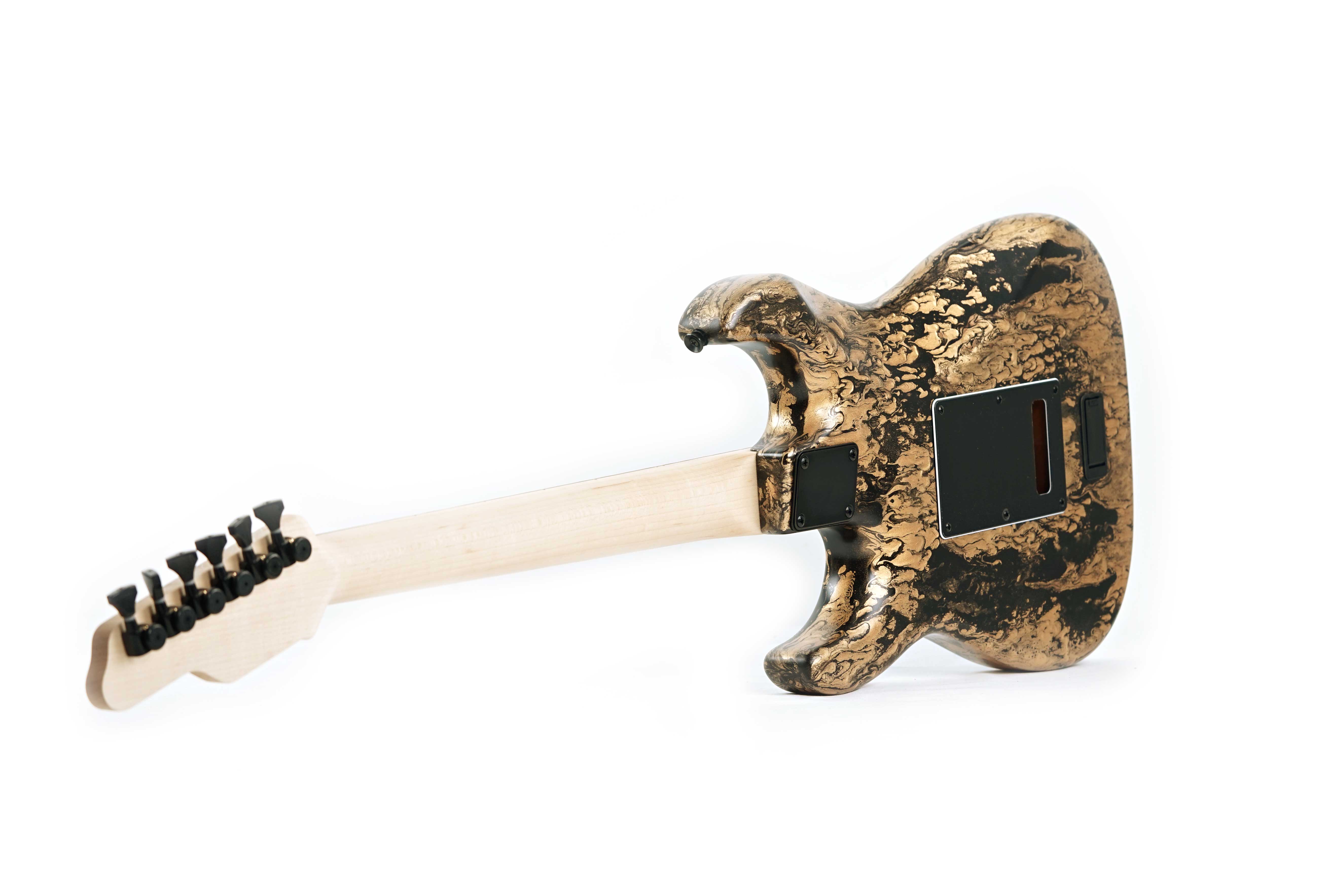 GUITARGUITAR Tyler USA Studio Elite HD Black Gold Shmear #1