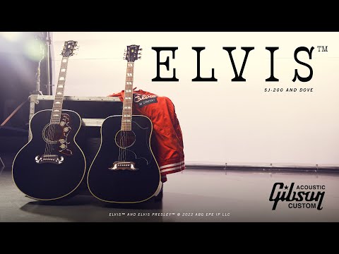 GUITARGUITAR Gibson Elvis Dove Ebony