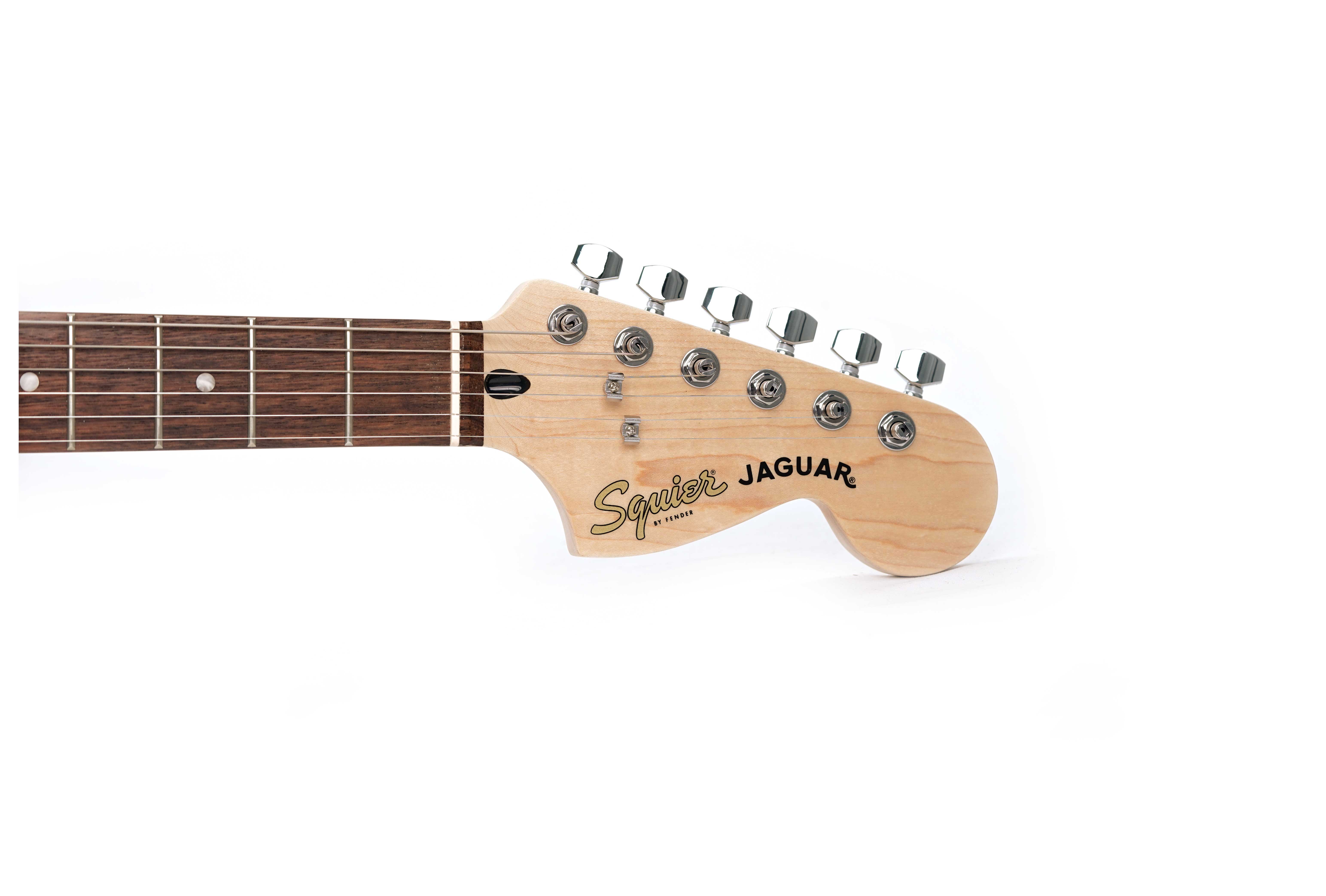 GUITARGUITAR Squier Affinity Series Jaguar Indian Laurel Fingerboard Black Pickguard 3-Colour Sunburst