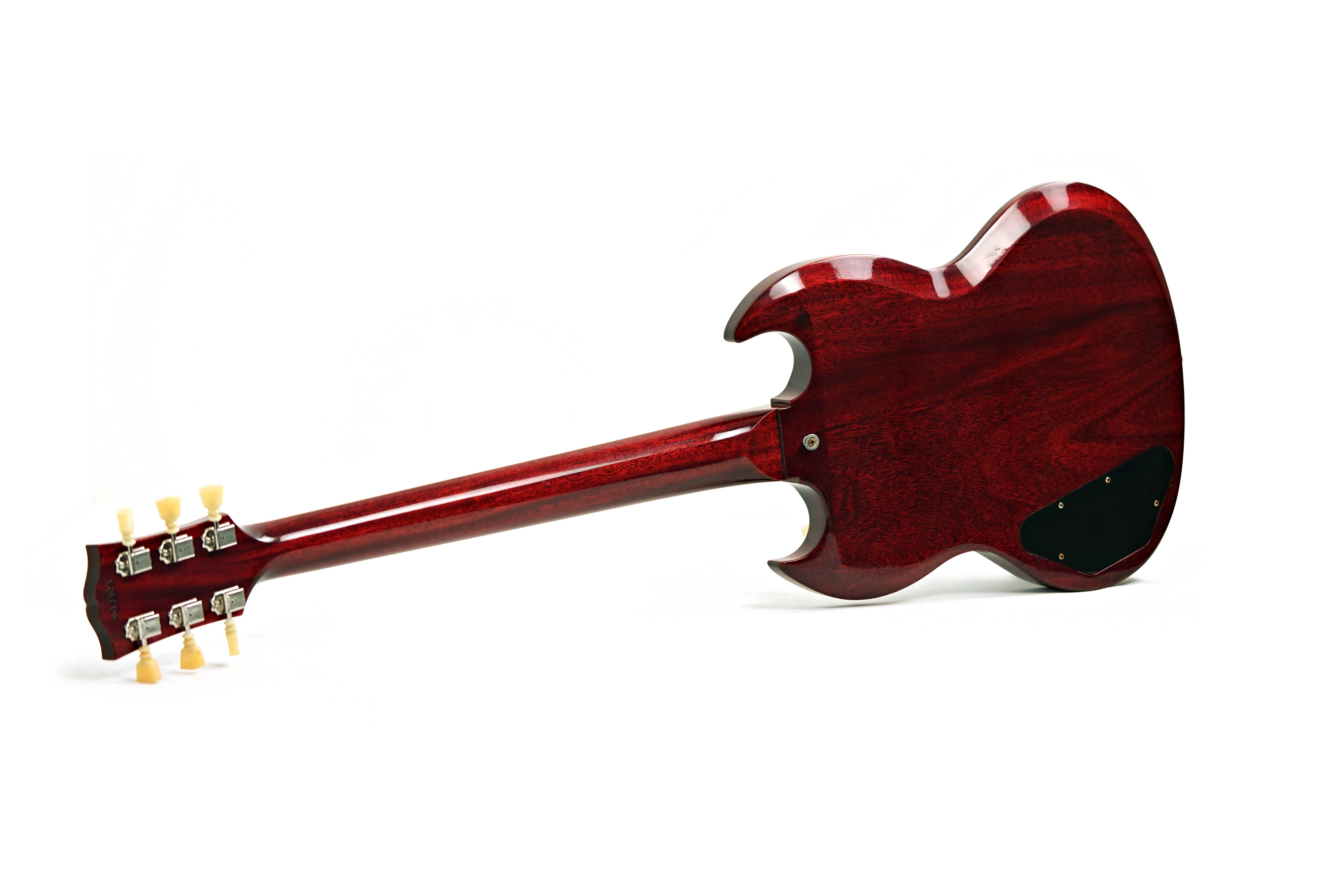 GUITARGUITAR Gibson Custom Shop Murphy Lab 1964 SG Standard Reissue With Maestro Ultra Light Aged Cherry Red #503404