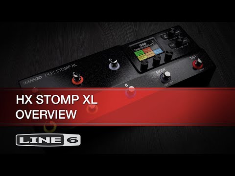 GUITARGUITAR Line 6 Helix HX Stomp XL Guitar Amp Modeller and Multi Effects Processor Pedal