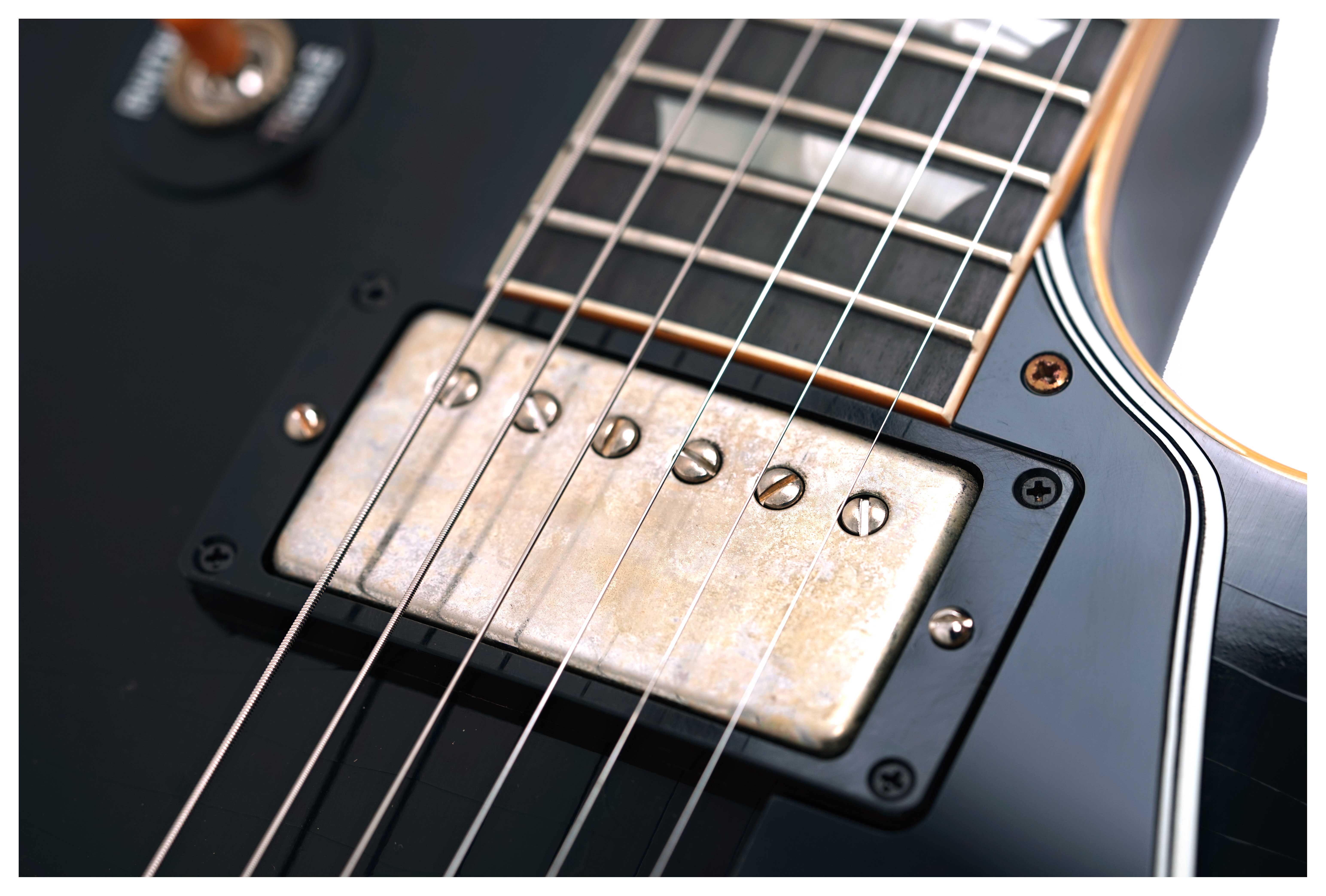 GUITARGUITAR Gibson Custom Shop Dealer Select 1957 Les Paul Standard Ebony Murphy Lab Ultra Light Aged #751176