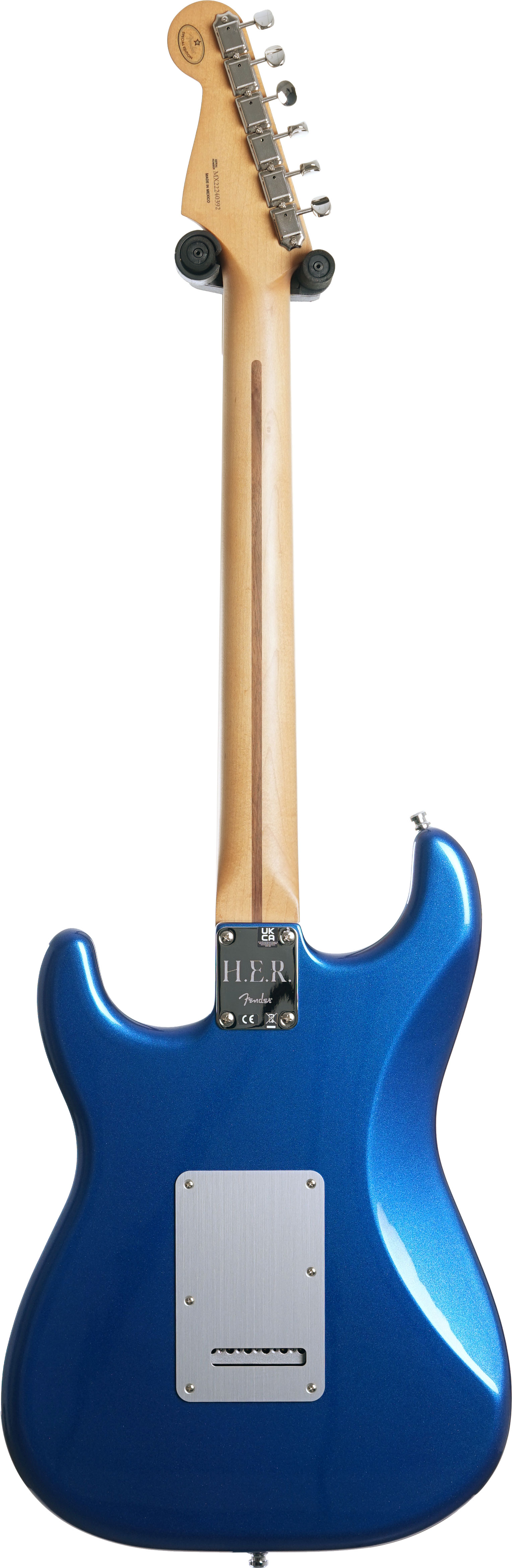 GUITARGUITAR Fender Limited Edition H.E.R. Stratocaster Blue Marlin Maple Fingerboard (Ex-Demo) #MX22240392