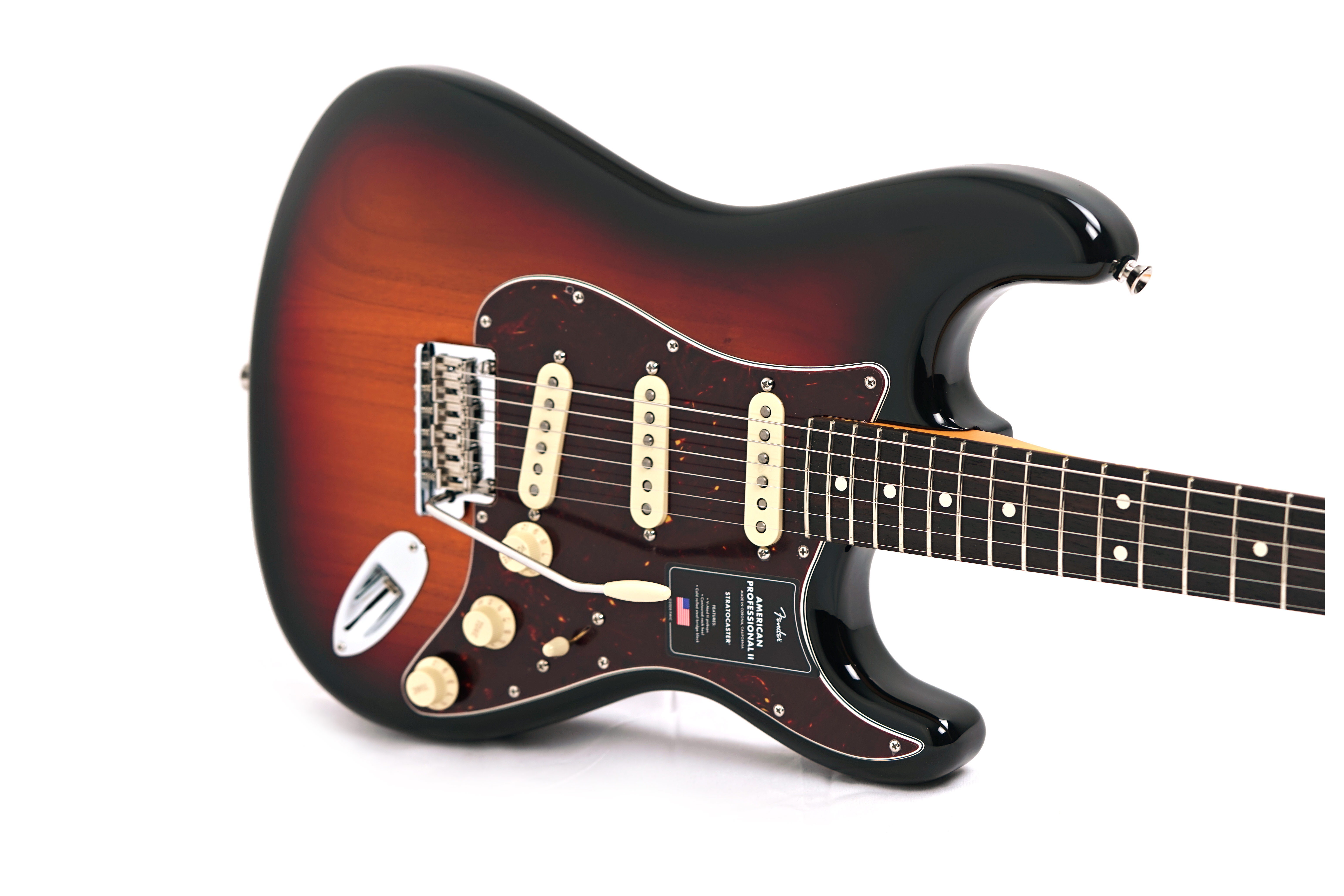 GUITARGUITAR Fender American Professional II Stratocaster 3 Tone Sunburst Rosewood Fingerboard #US25092833