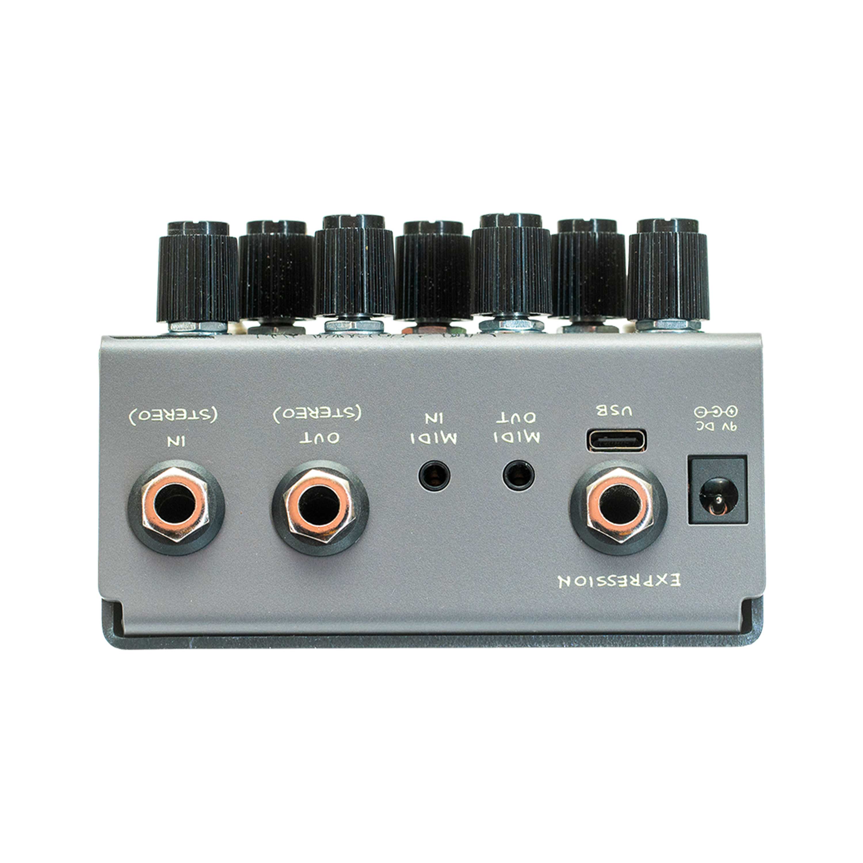 GUITARGUITAR Old Blood Noise Endeavors Black Fountain Stereo Delay Pedal Slate