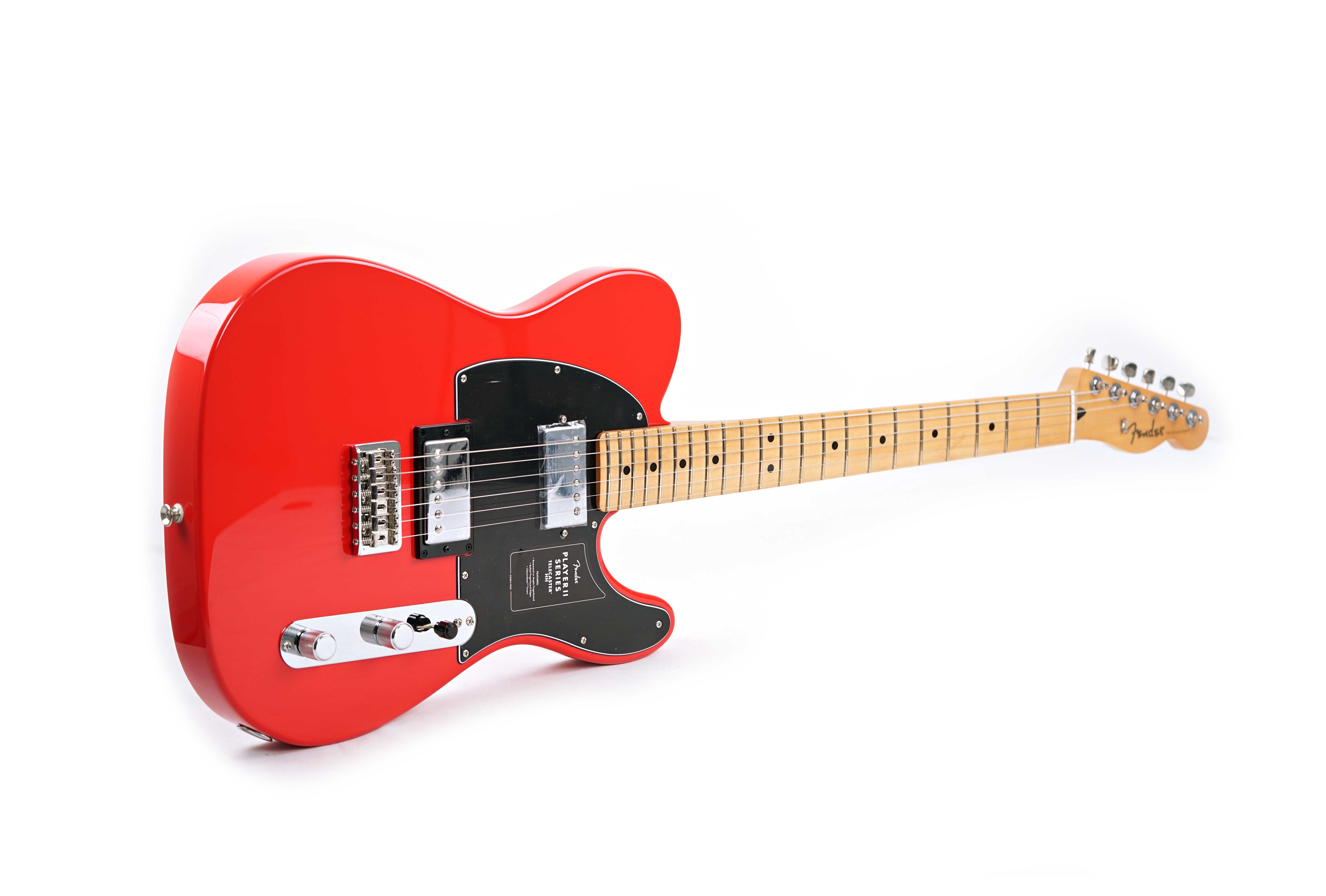 GUITARGUITAR Fender Player II Telecaster HH Coral Red Maple Fingerboard