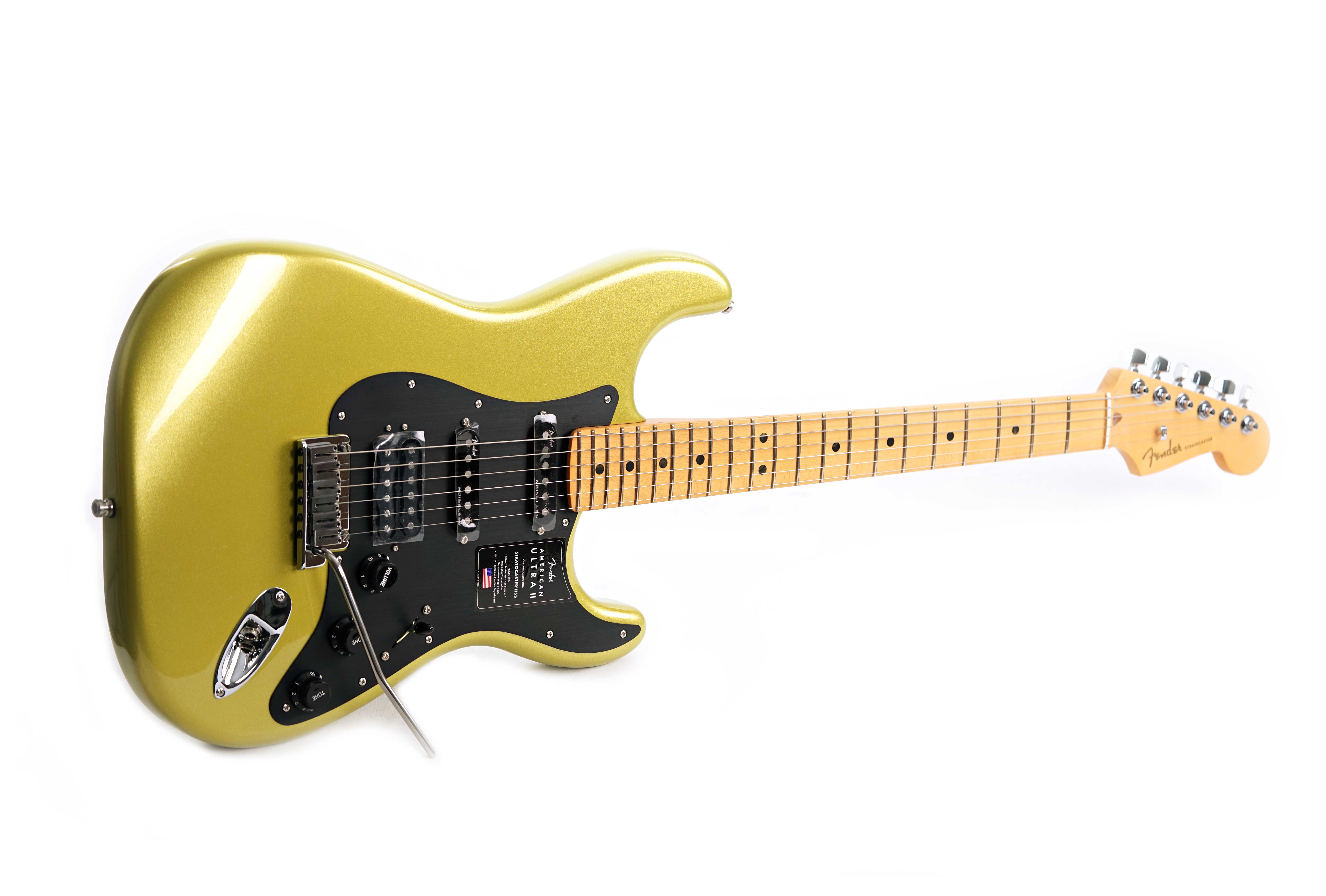 GUITARGUITAR Fender American Ultra II Stratocaster HSS Maple Fingerboard Solar Flare