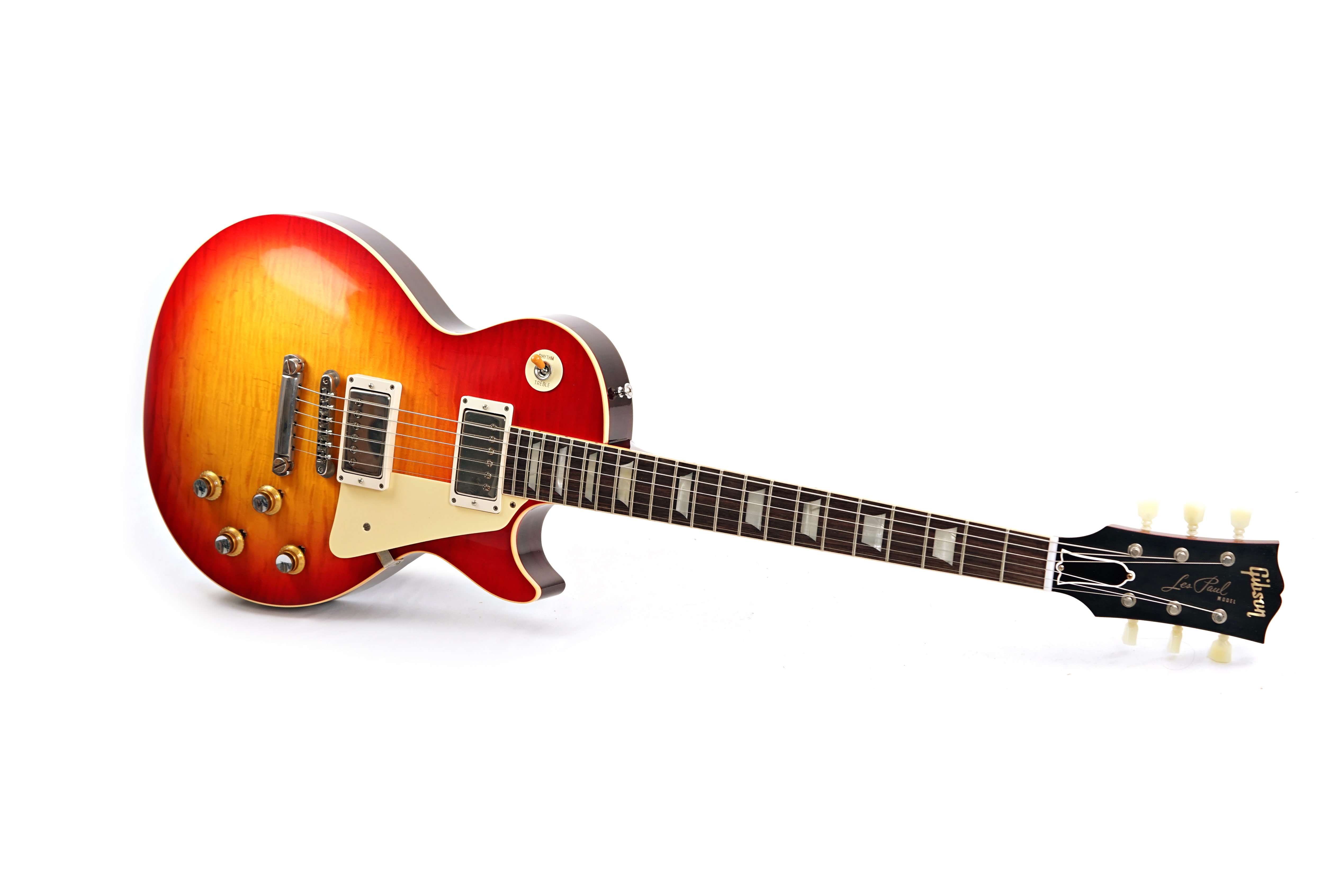 GUITARGUITAR Gibson Custom Shop Hand Selected 1960 Les Paul Standard Reissue VOS Washed Cherry Sunburst #04389