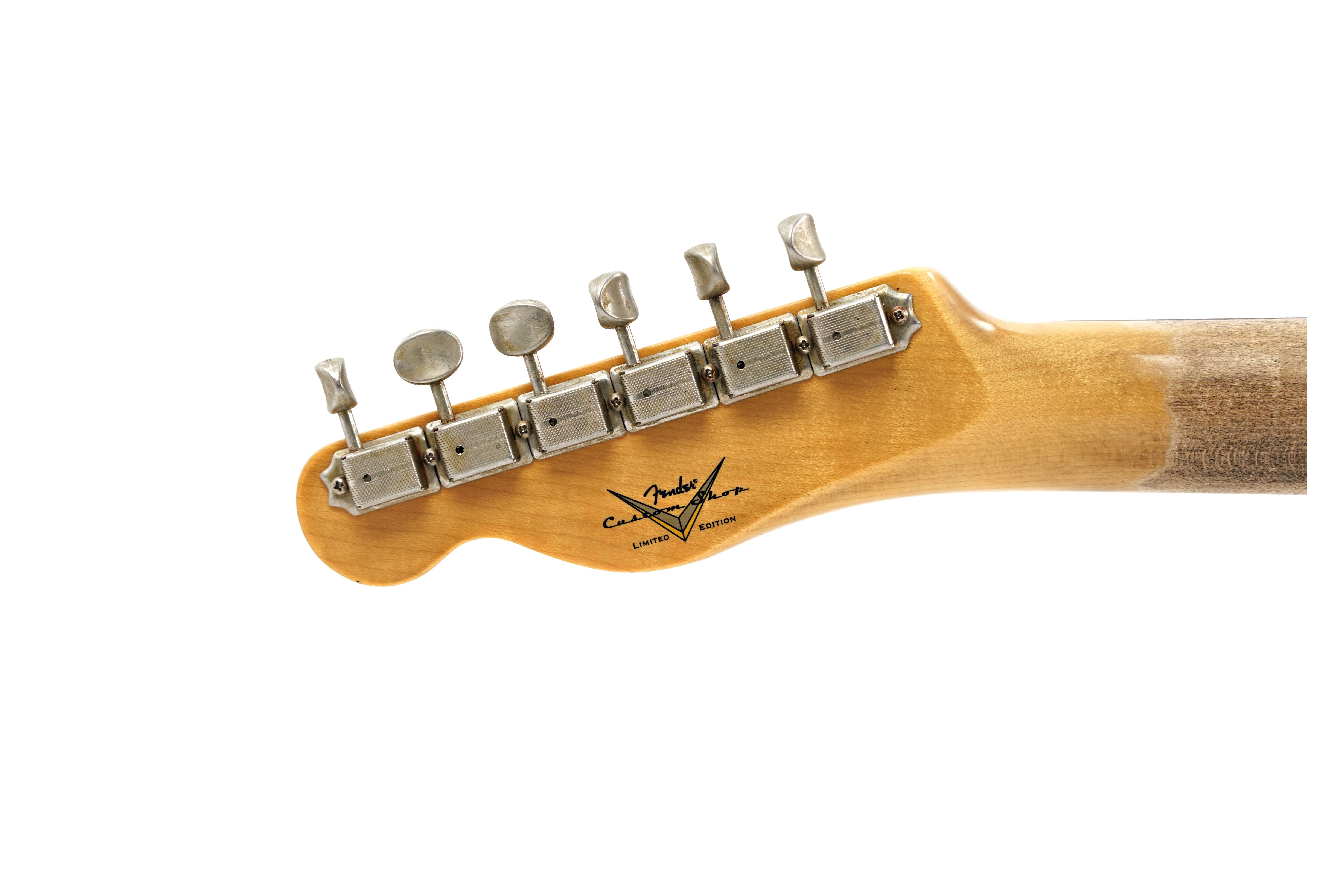 GUITARGUITAR Fender Custom Shop Limited Edition 1960 Telecaster Custom Jouneyman Relic Aged Gold Sparkle #CZ586071