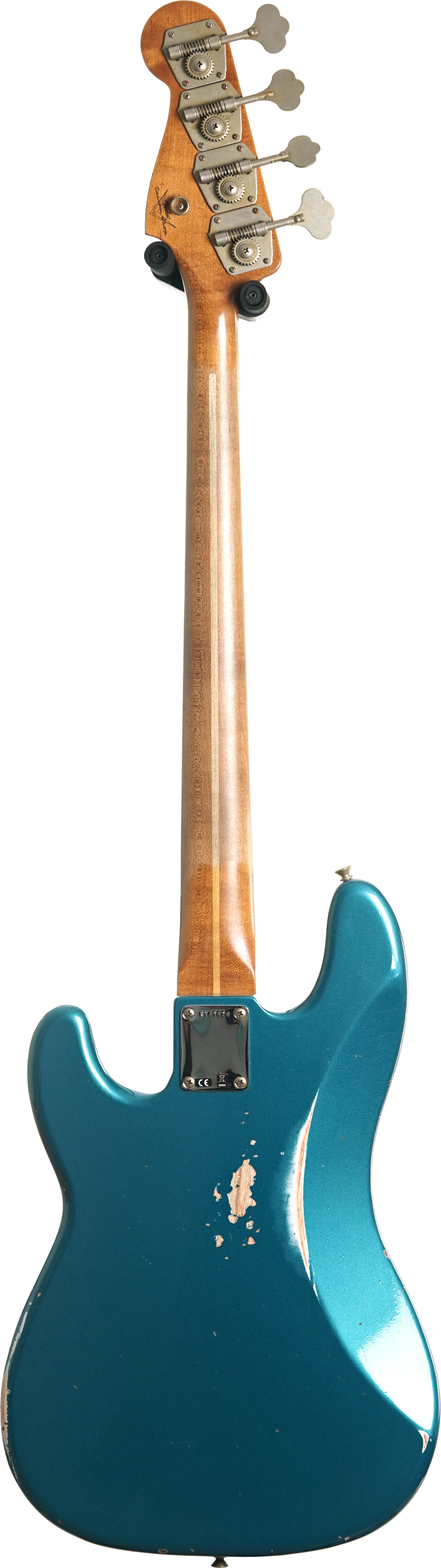 GUITARGUITAR Fender Custom Shop Precision Jazz Collection Bass Relic Ocean Turquoise #R143624
