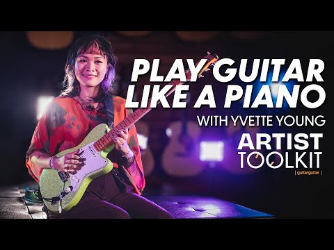 GUITARGUITAR Ibanez Signature YY10 Yvette Young Talman Slime Green Sparkle