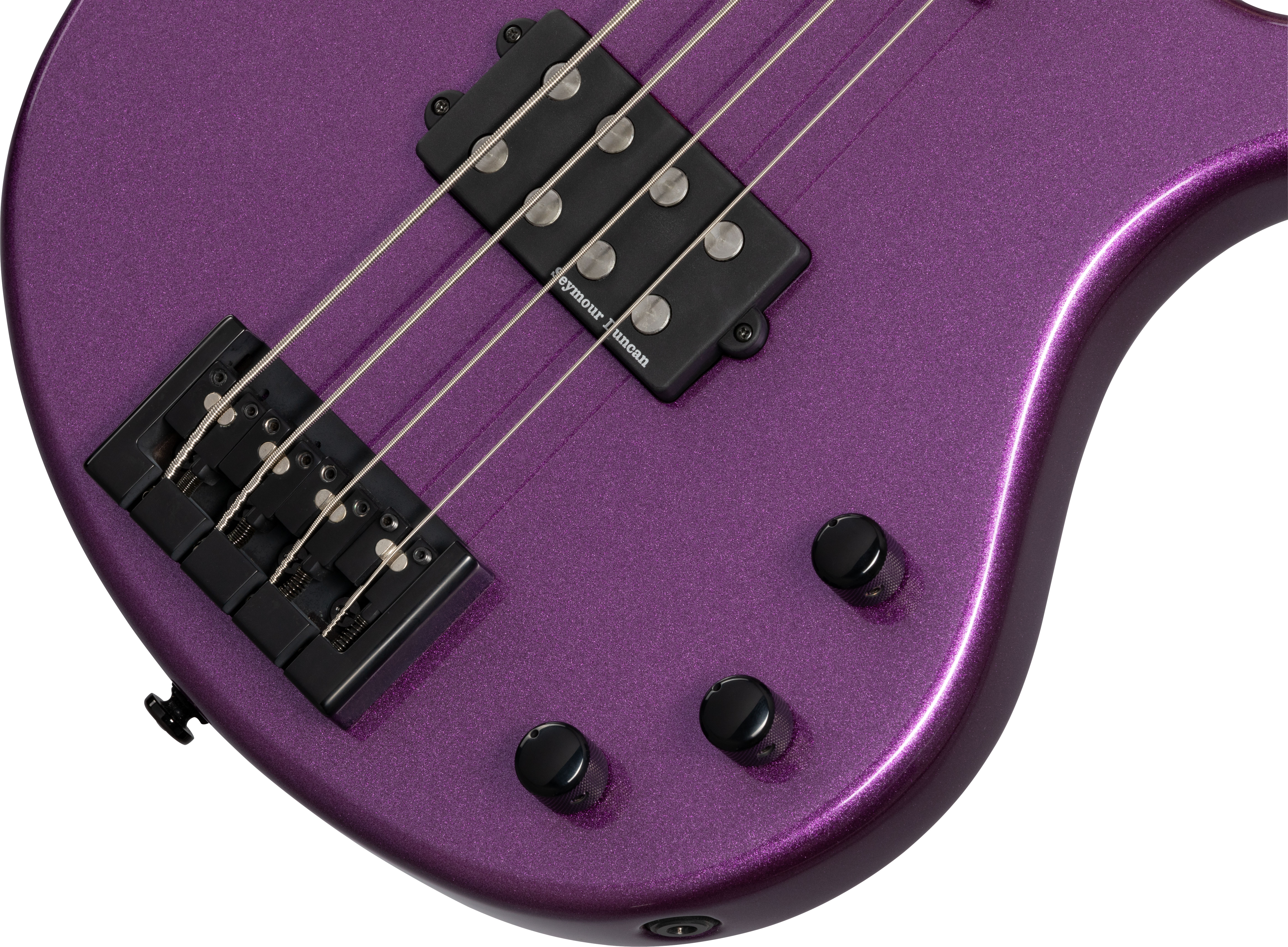 GUITARGUITAR Kramer Disciple D-1 Bass 4 String Thundercracker Purple Metallic