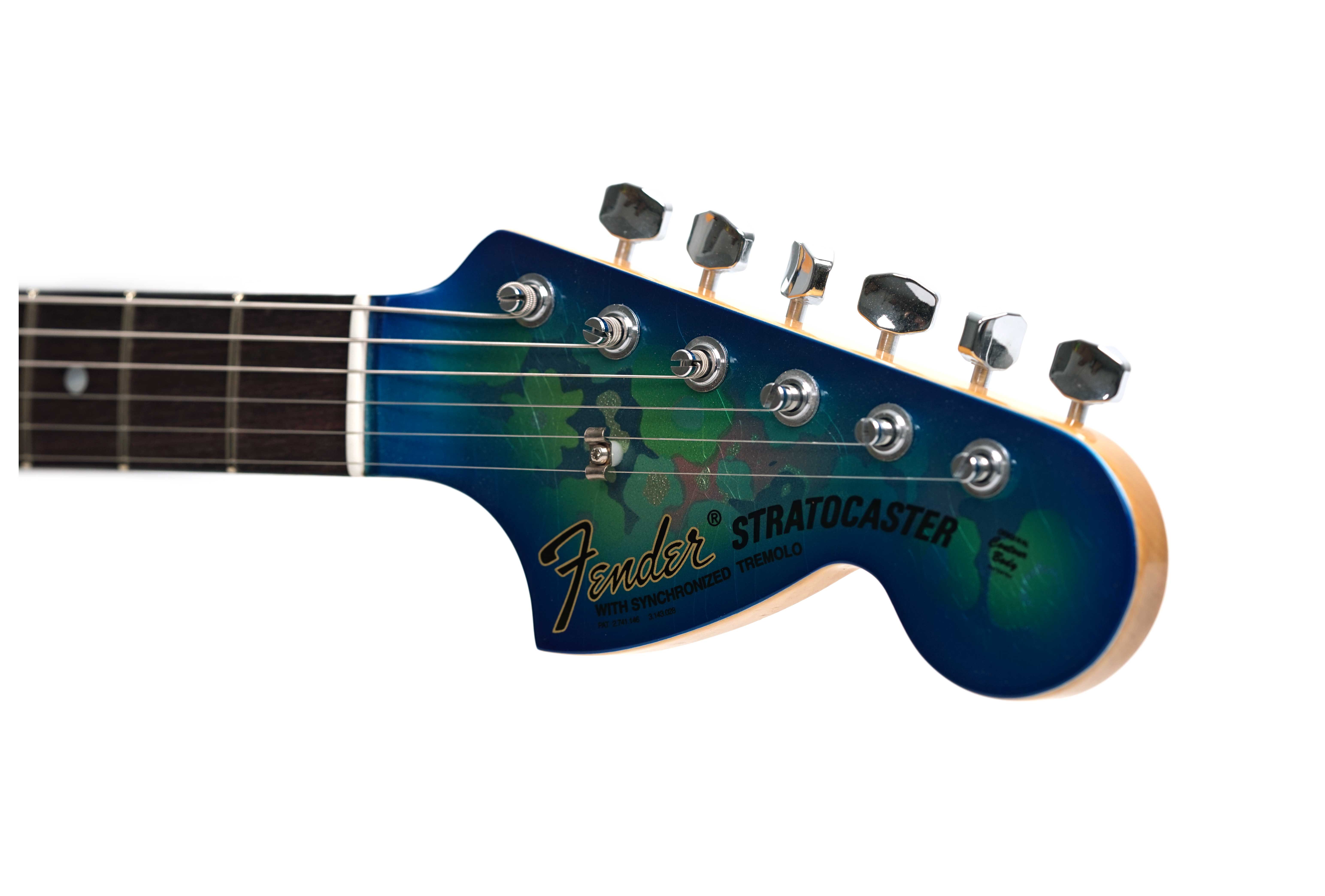 GUITARGUITAR Fender Custom Shop Limited Edition 1968 Stratocaster Jouneyman Relic Blue Flower #CZ585437