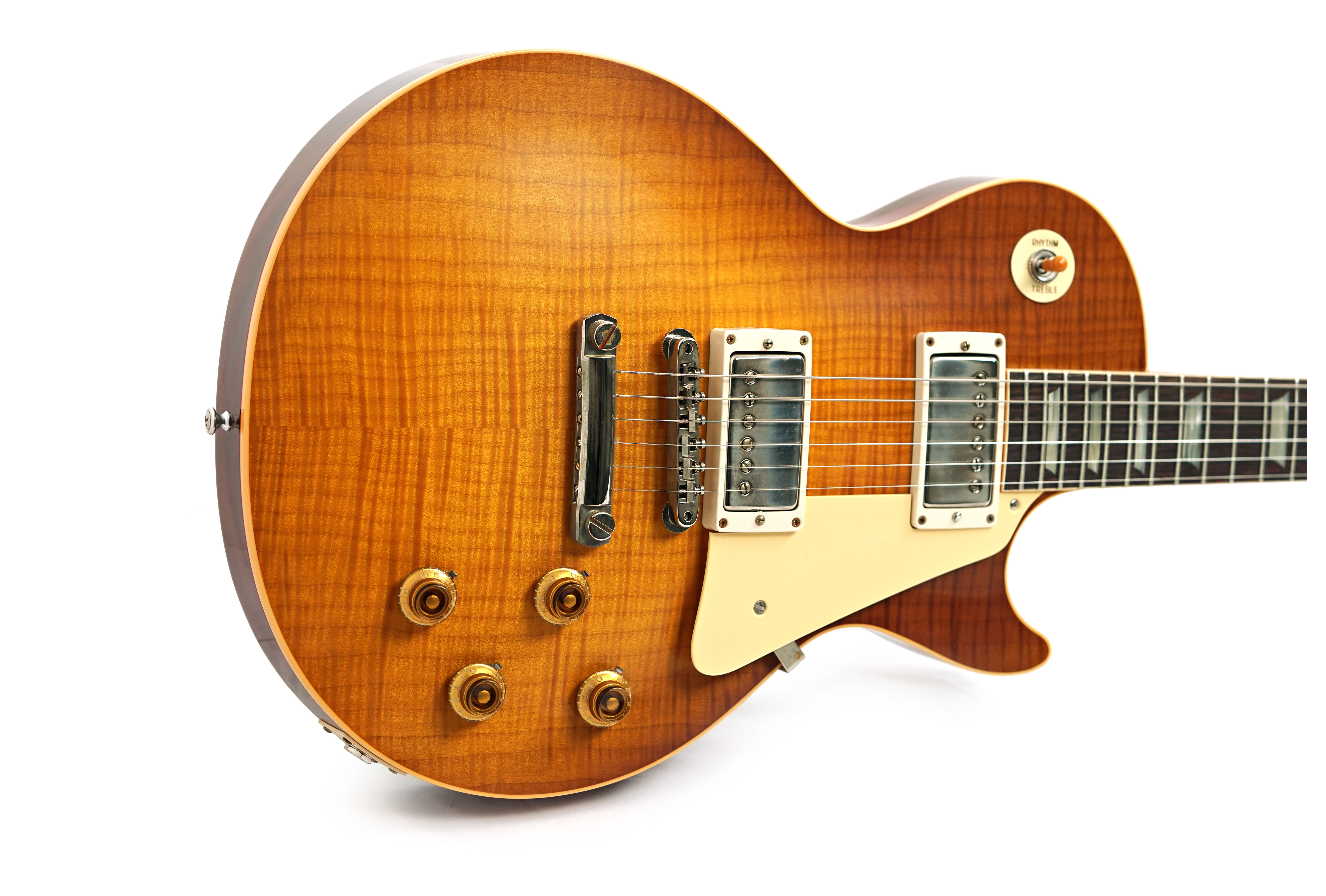 GUITARGUITAR Gibson Custom Shop Dealer Select 1959 Les Paul VOS Standard Honey Lemon Fade #952890