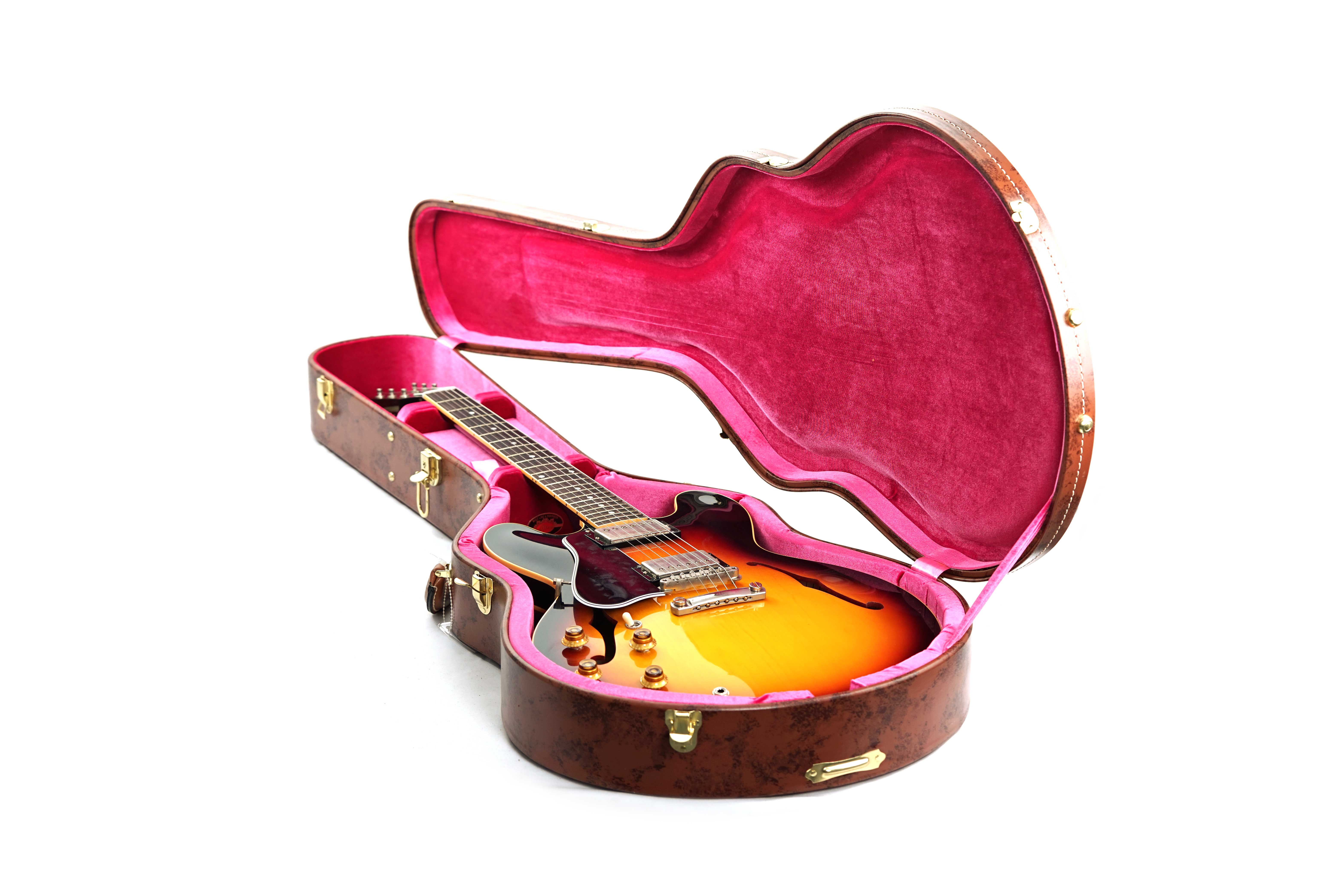 GUITARGUITAR Gibson Custom Shop 1959 ES-335 Reissue VOS Left Handed Vintage Burst #A940123