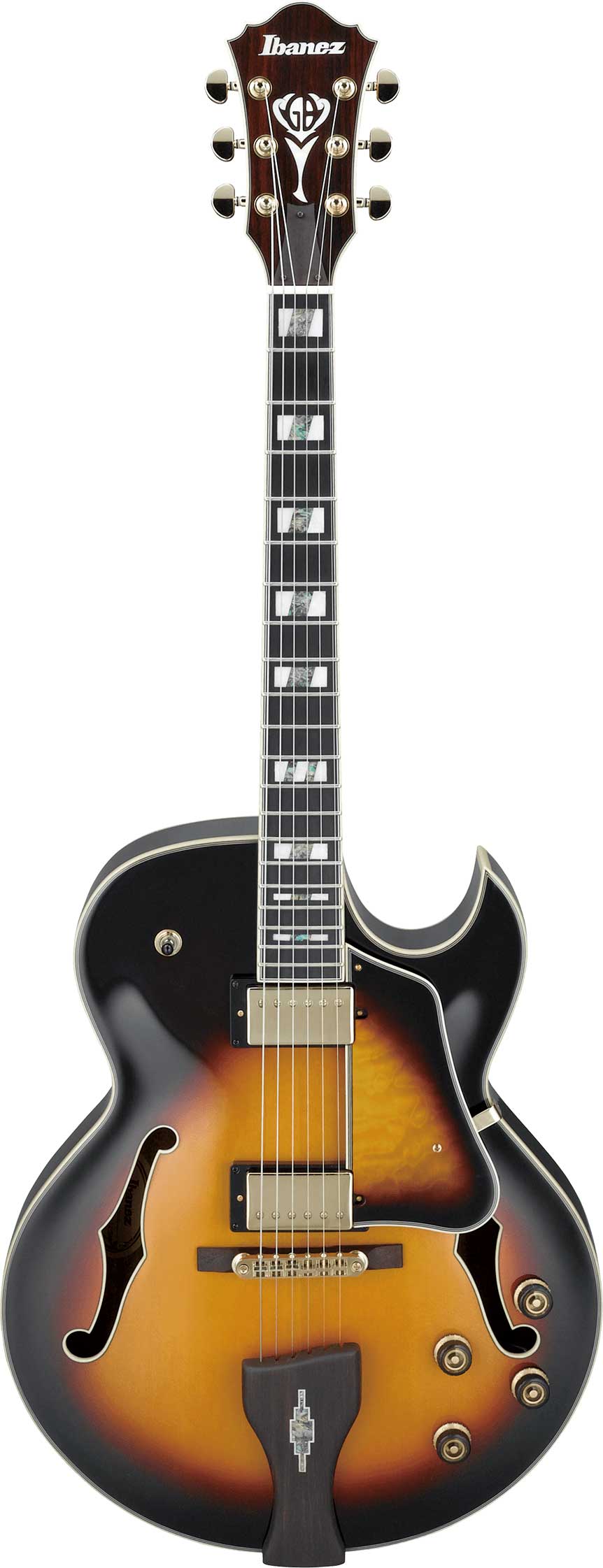 GUITARGUITAR Ibanez LGB30 George Benson Vintage Yellow Sunburst