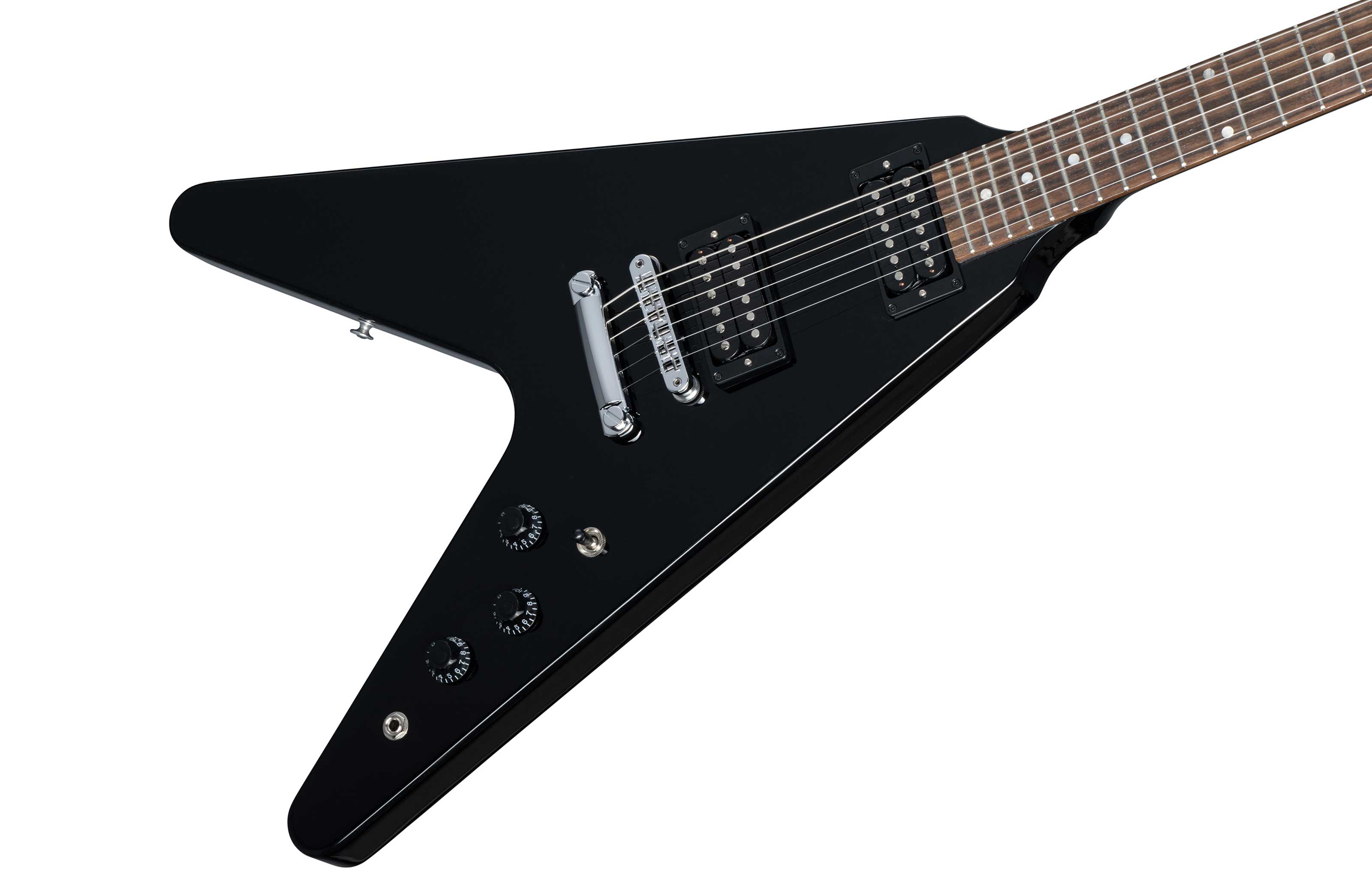 GUITARGUITAR Gibson 80s Flying V Ebony