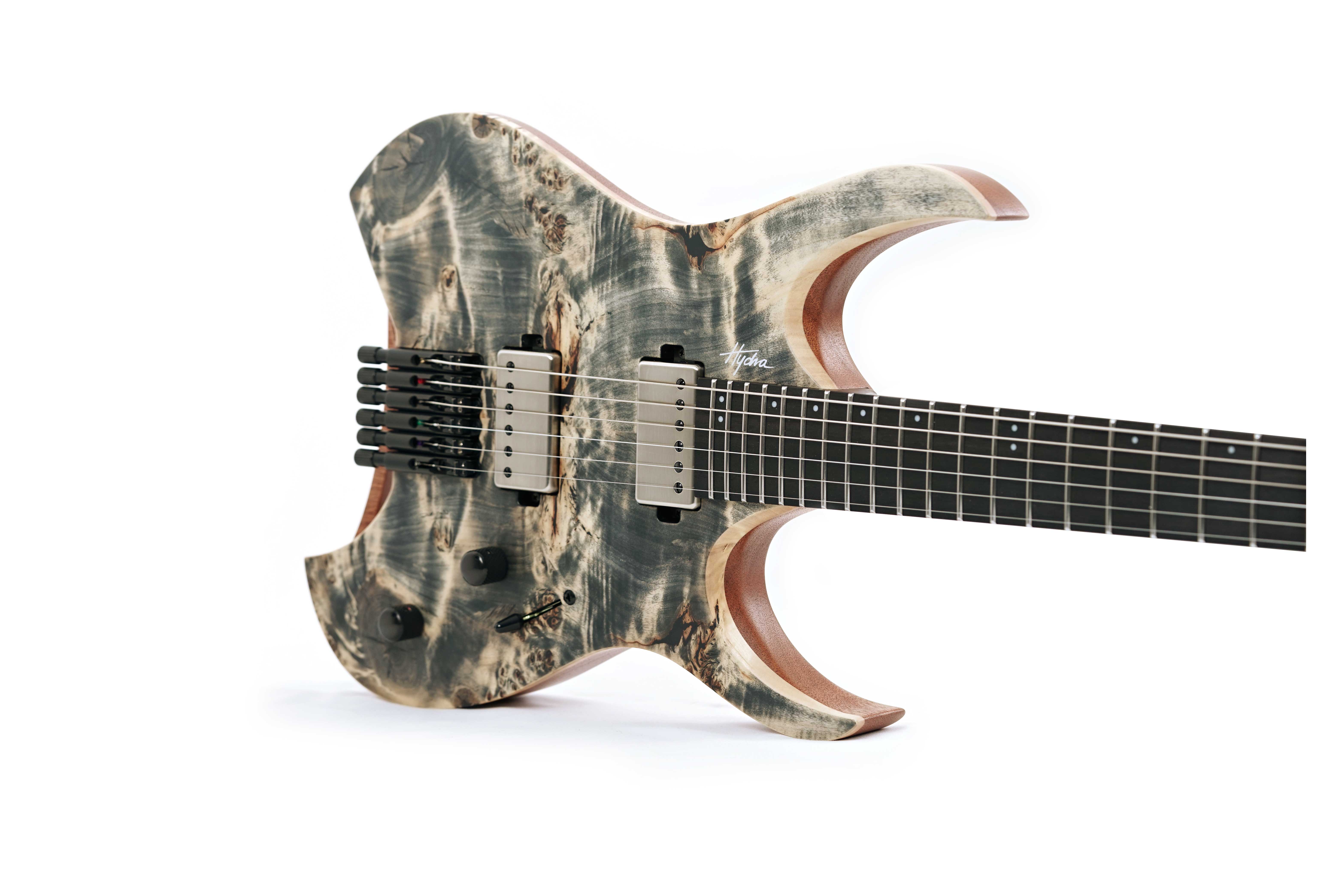 GUITARGUITAR Mayones Hydra Elite 6 Eye Poplar 3A Trans Graphite Satine BKP TKO #HF0000697