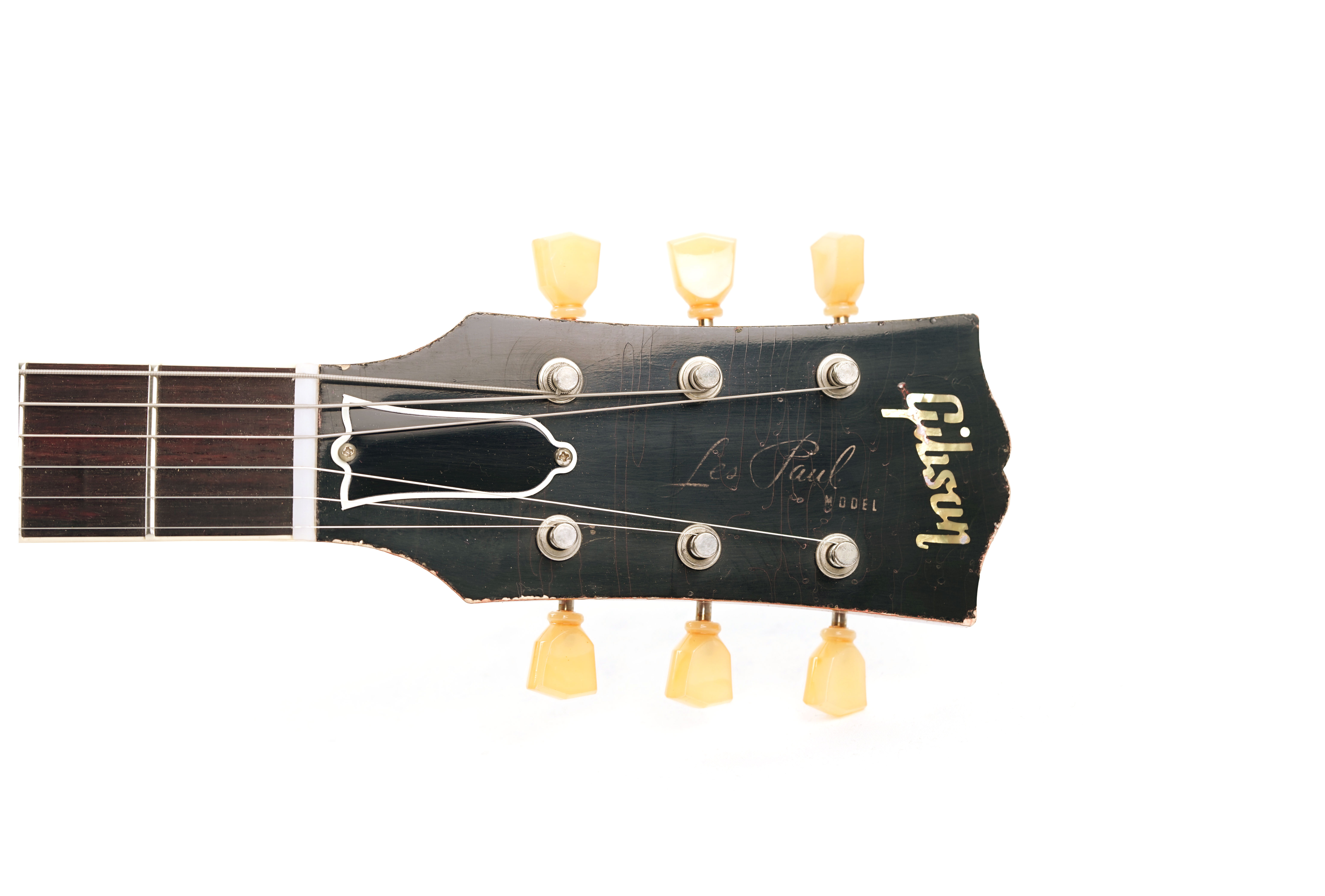 GUITARGUITAR Gibson Custom Shop Murphy Lab 1959 Les Paul Standard Reissue Heavy Aged Green Lemon Fade #94453