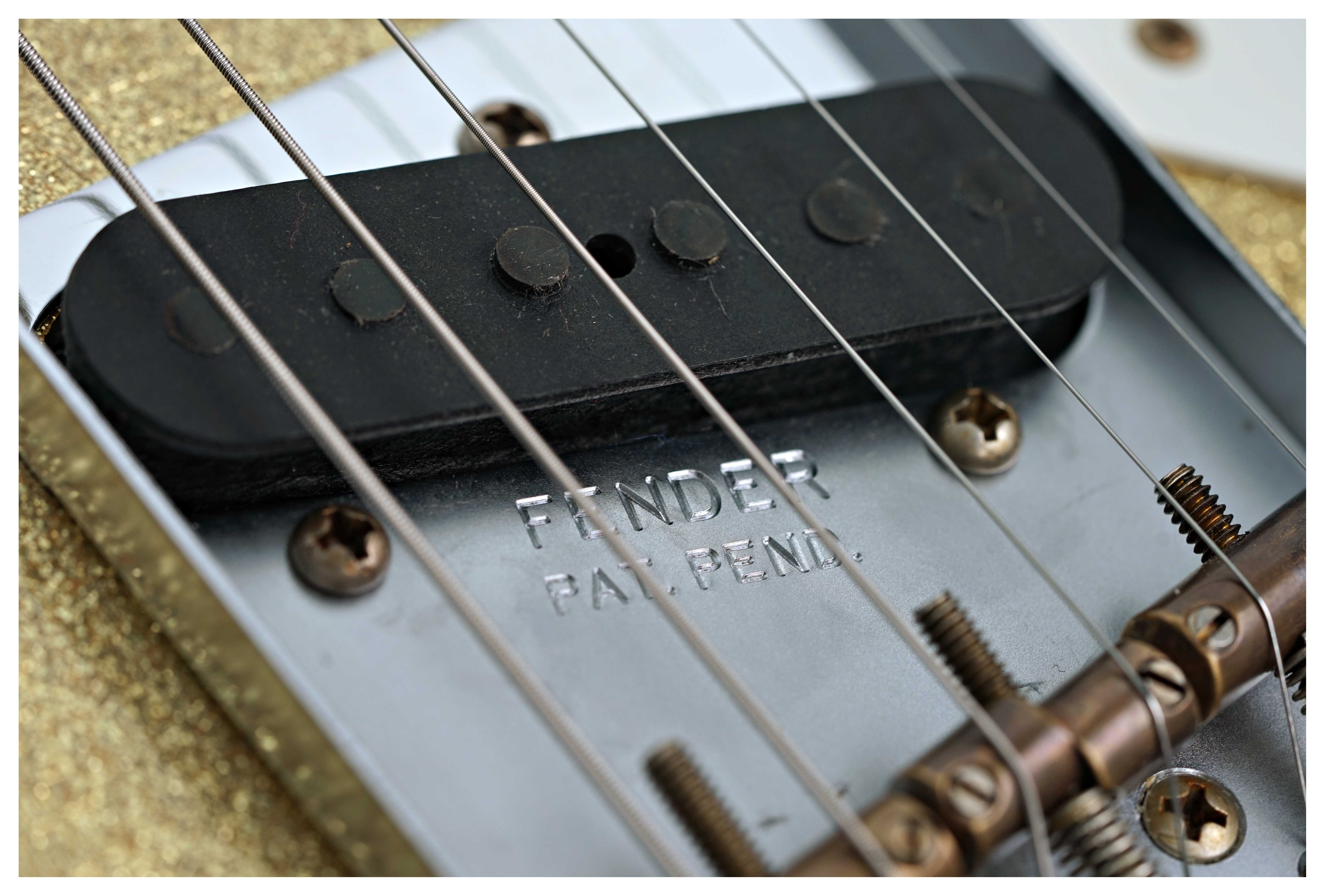 GUITARGUITAR Fender Custom Shop Limited Edition 1960 Telecaster Custom Jouneyman Relic Aged Gold Sparkle #CZ586071
