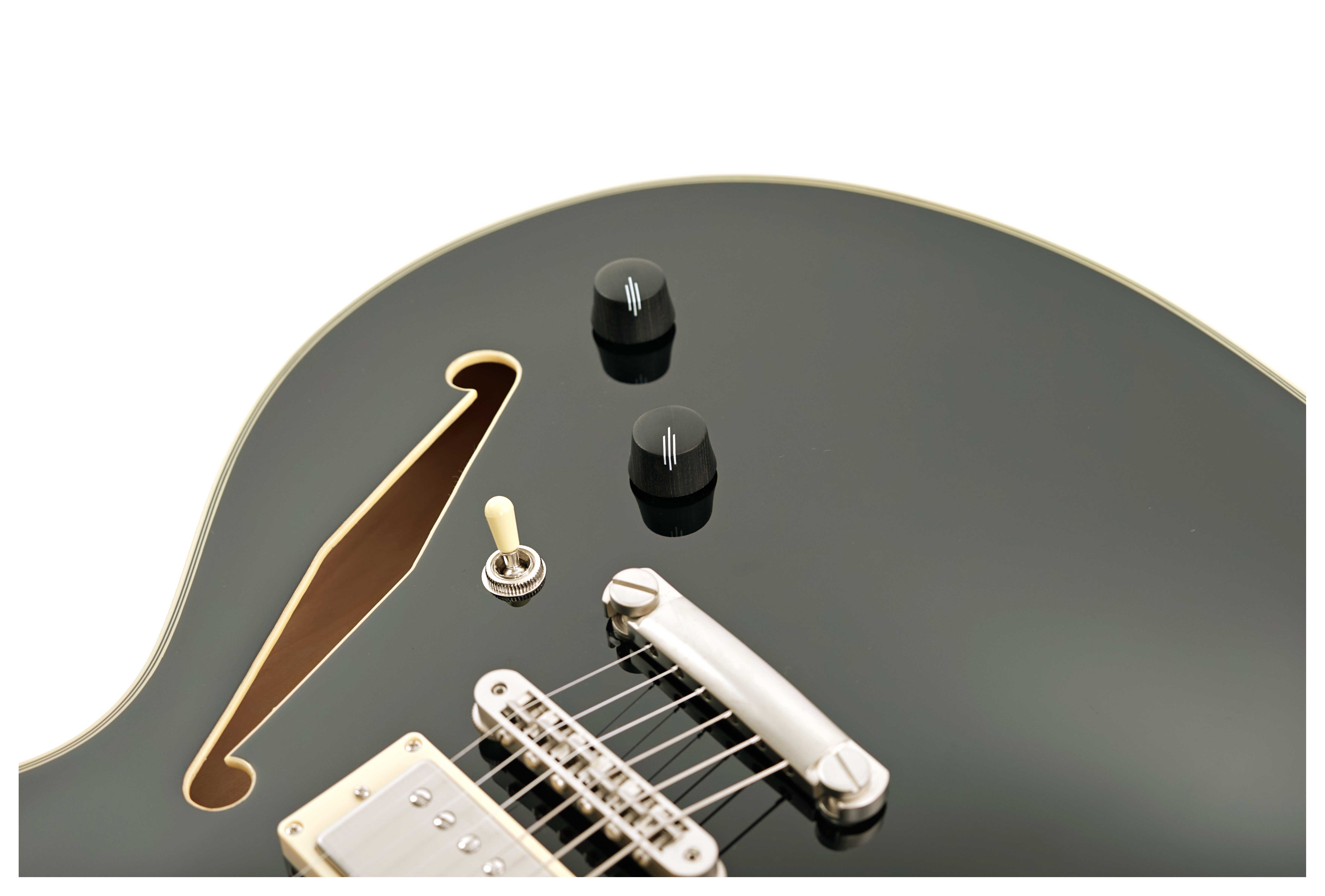 GUITARGUITAR D'Angelico Excel Tour Collection DC Solid Black